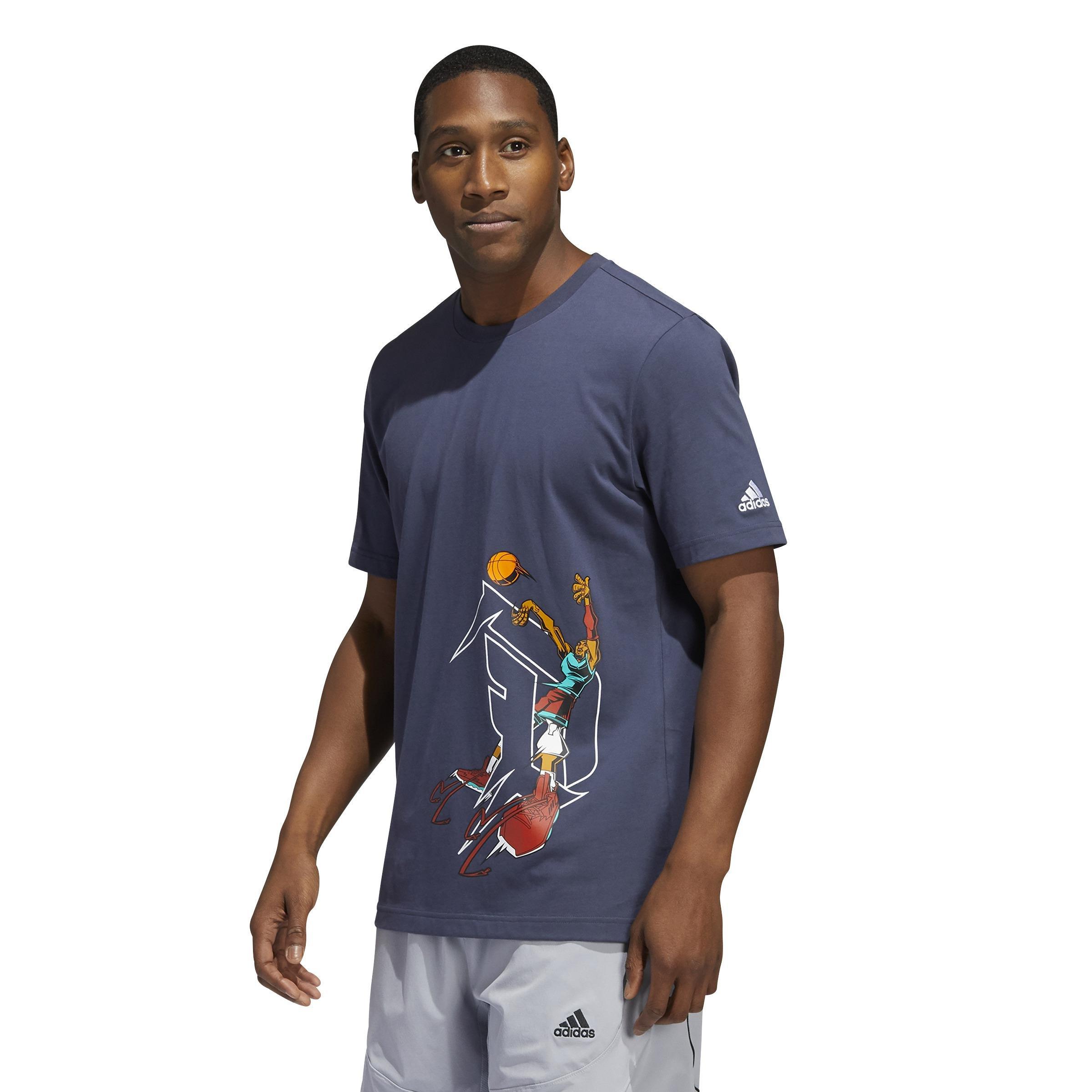 Avatar Damian Lillard Graphic T-Shirt, Blue, A901_ONE, large image number 0