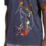 Men Avatar Damian Lillard Graphic T-Shirt, Navy, A901_ONE, thumbnail image number 3