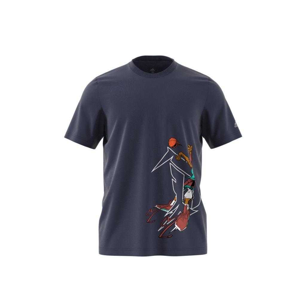 Avatar Damian Lillard Graphic T-Shirt, Blue, A901_ONE, large image number 8