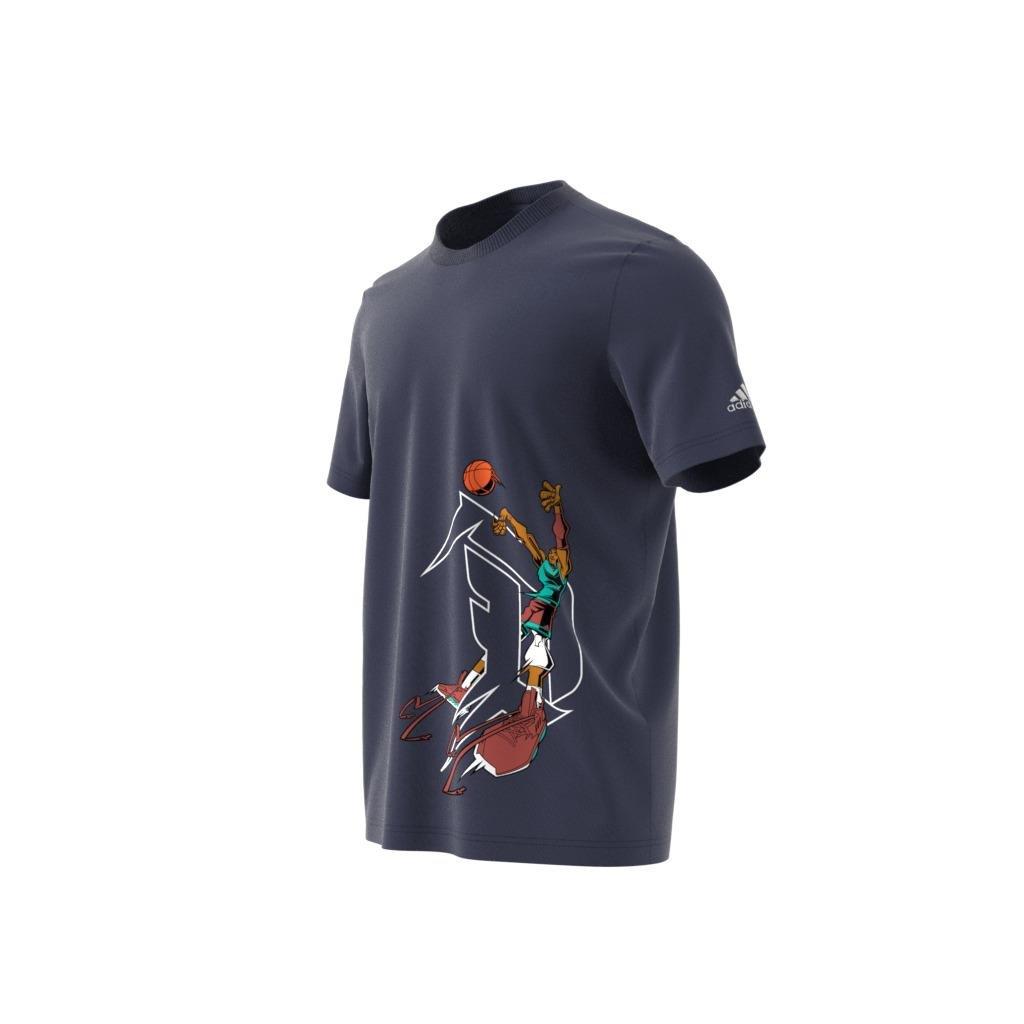 Avatar Damian Lillard Graphic T-Shirt, Blue, A901_ONE, large image number 13