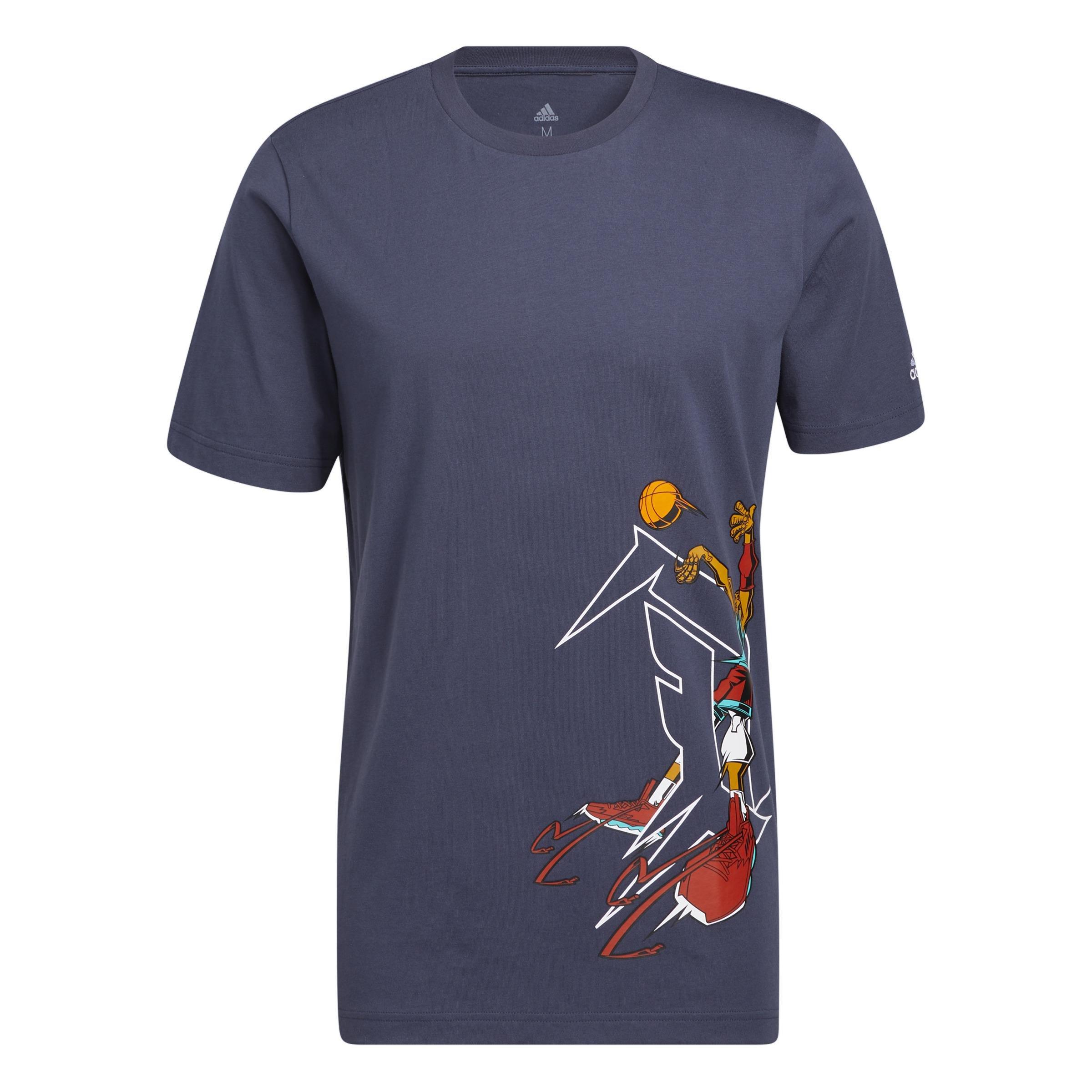 Avatar Damian Lillard Graphic T-Shirt, Blue, A901_ONE, large image number 14