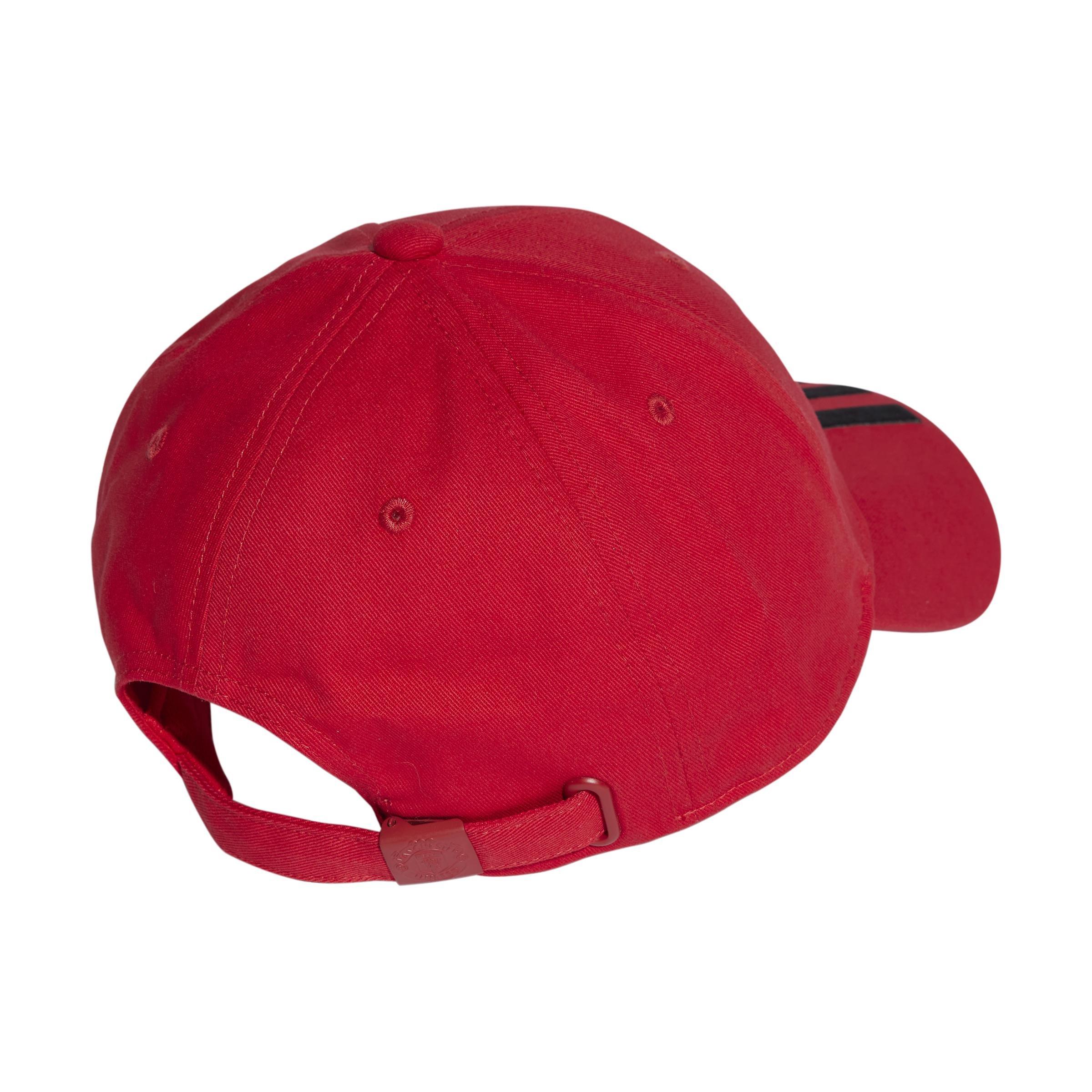 Unisex Manchester United Baseball Cap, Red, A901_ONE, large image number 1