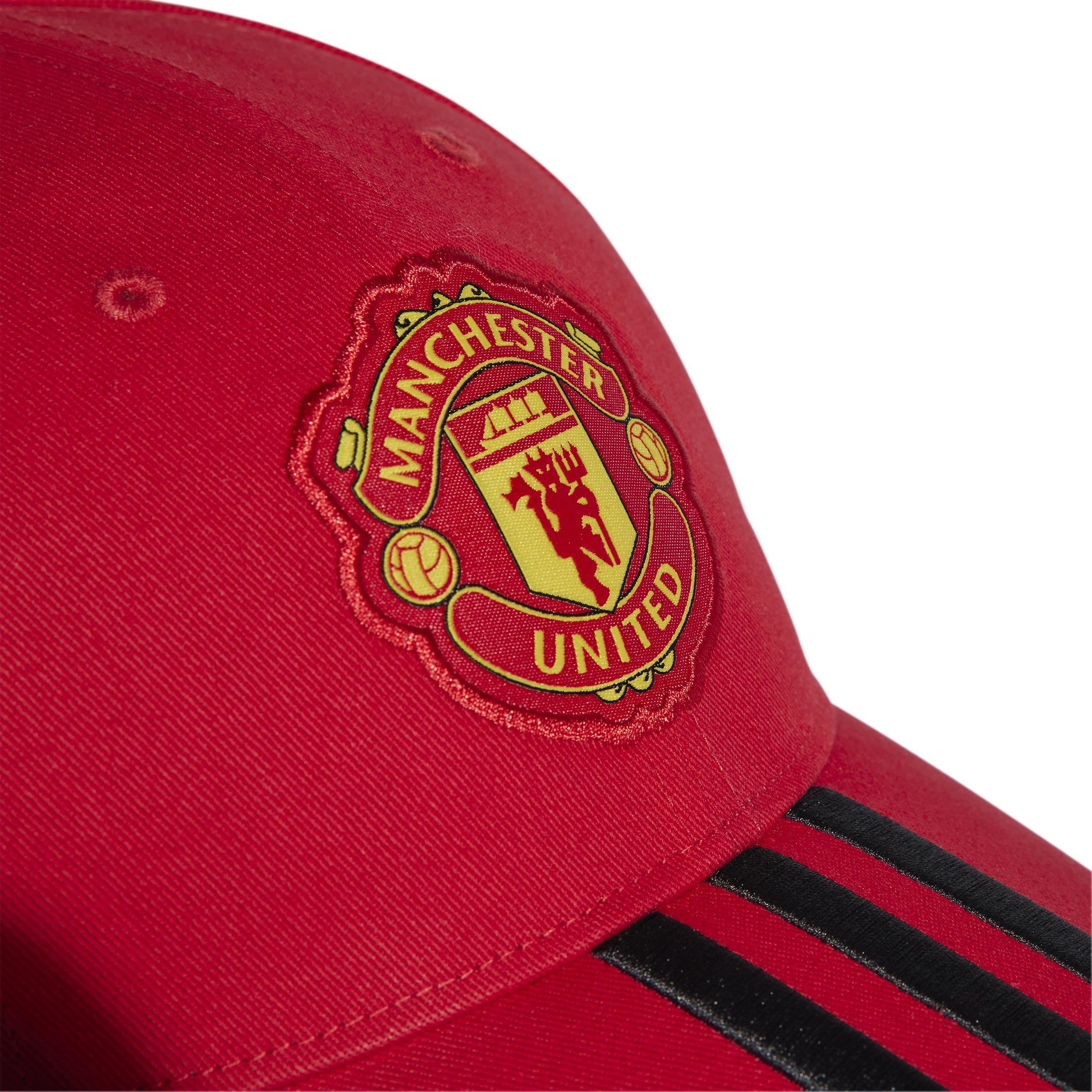 Unisex Manchester United Baseball Cap, Red, A901_ONE, large image number 2