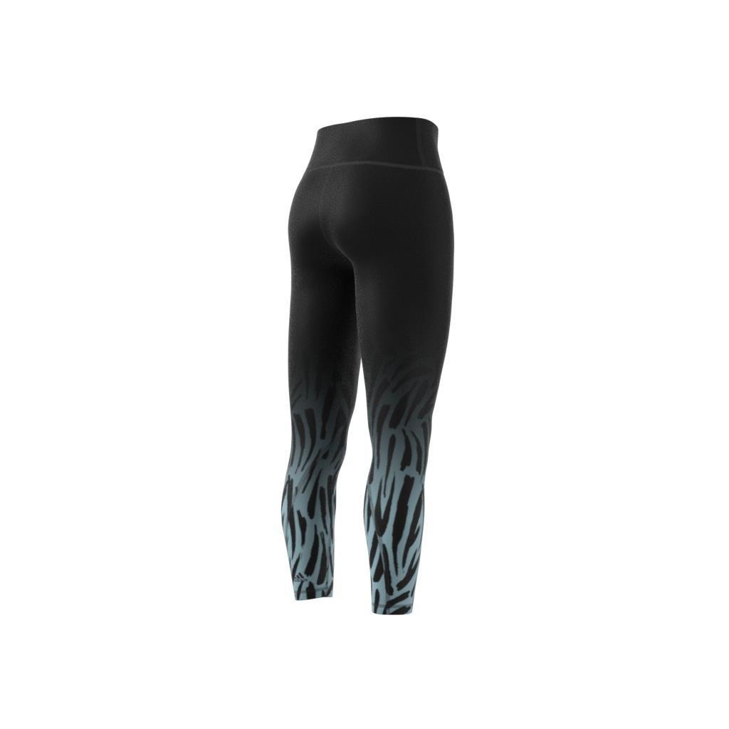 Optime Fierce Training 7/8 Tights, Black, A901_ONE, large image number 2