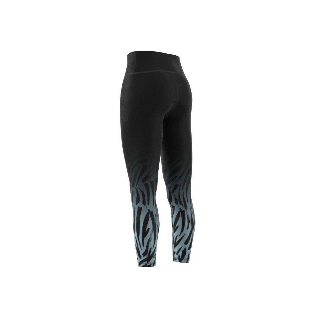 Optime Fierce Training 7/8 Tights, Black, A901_ONE, large image number 4