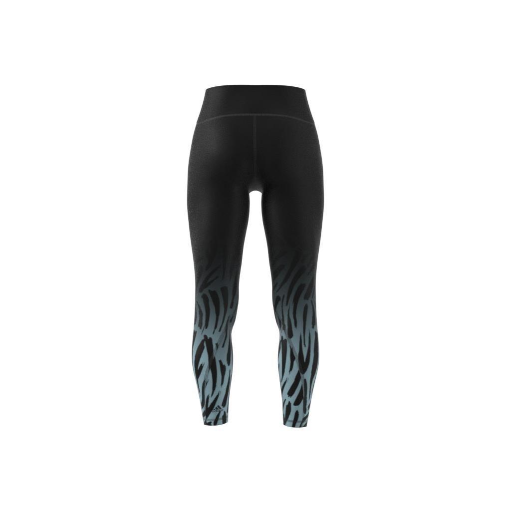 Optime Fierce Training 7/8 Tights, Black, A901_ONE, large image number 8