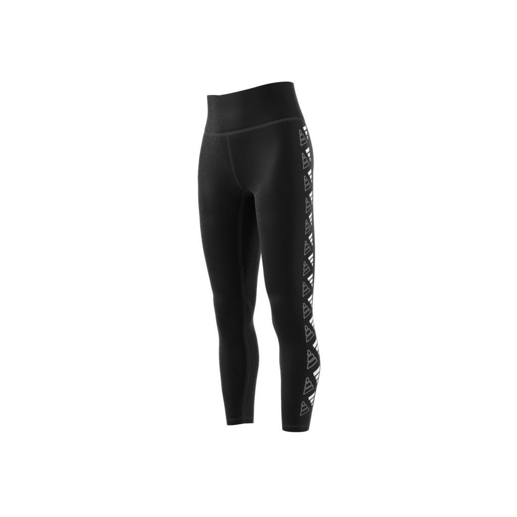 Optime Training Tights, Black, A901_ONE, large image number 3