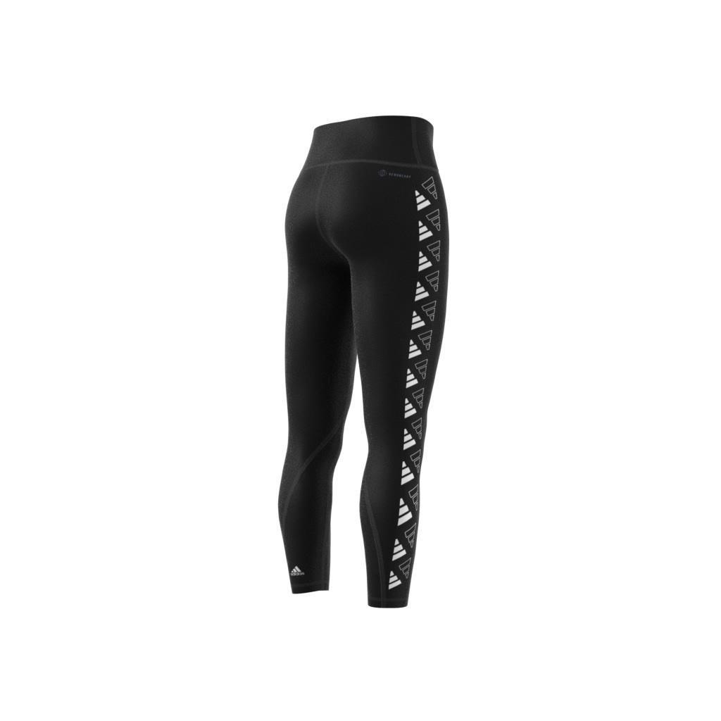 Optime Training Tights, Black, A901_ONE, large image number 5