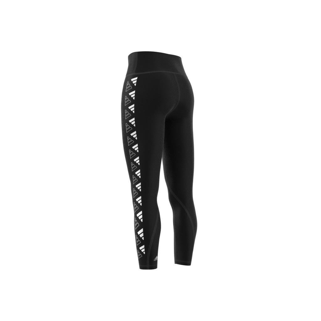 Optime Training Tights, Black, A901_ONE, large image number 7