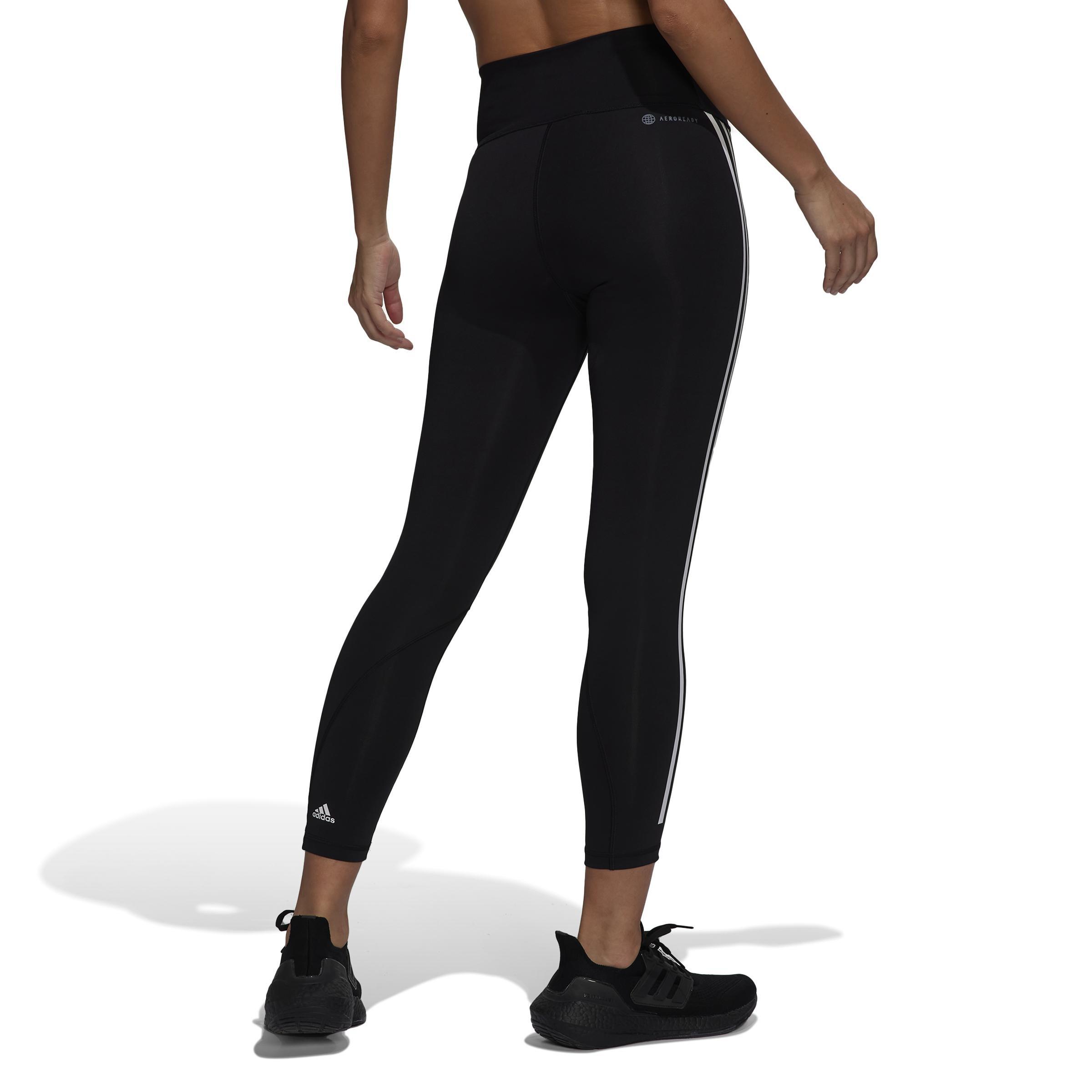 Optime Trainicons 7/8 Leggings, Black, A901_ONE, large image number 4
