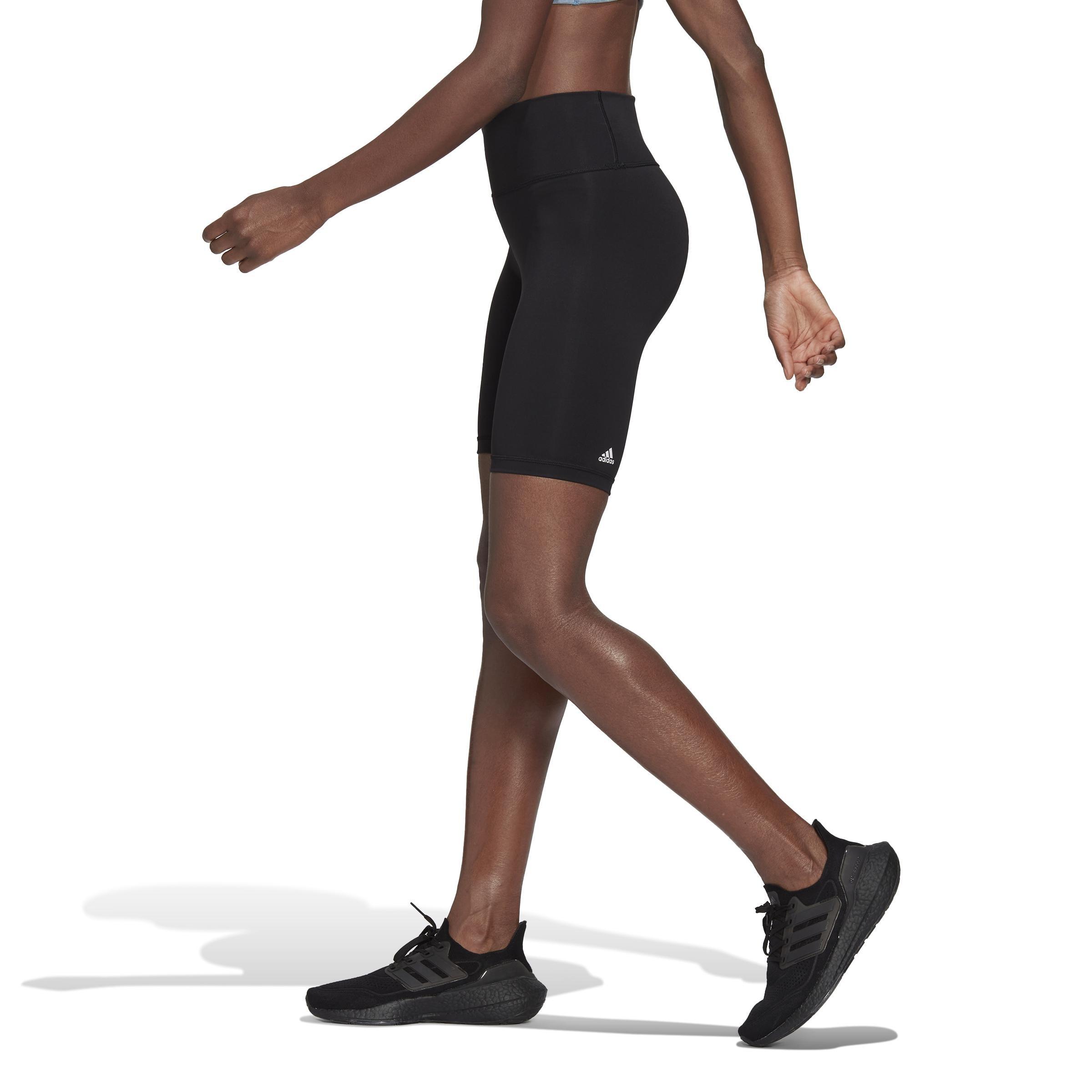 Optime Training Bike Short Leggings, Black, A901_ONE, large image number 0