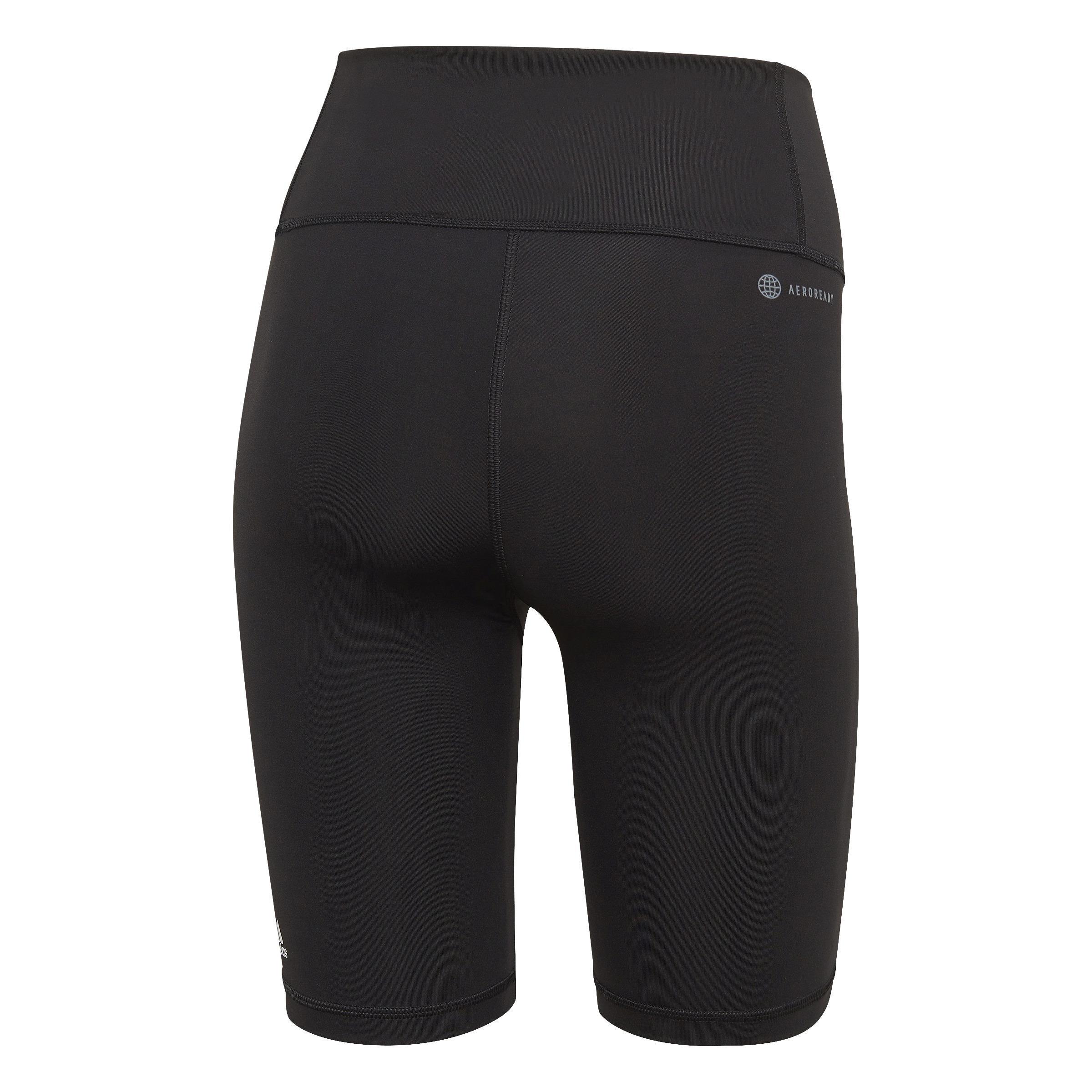Optime Training Bike Short Leggings, Black, A901_ONE, large image number 4