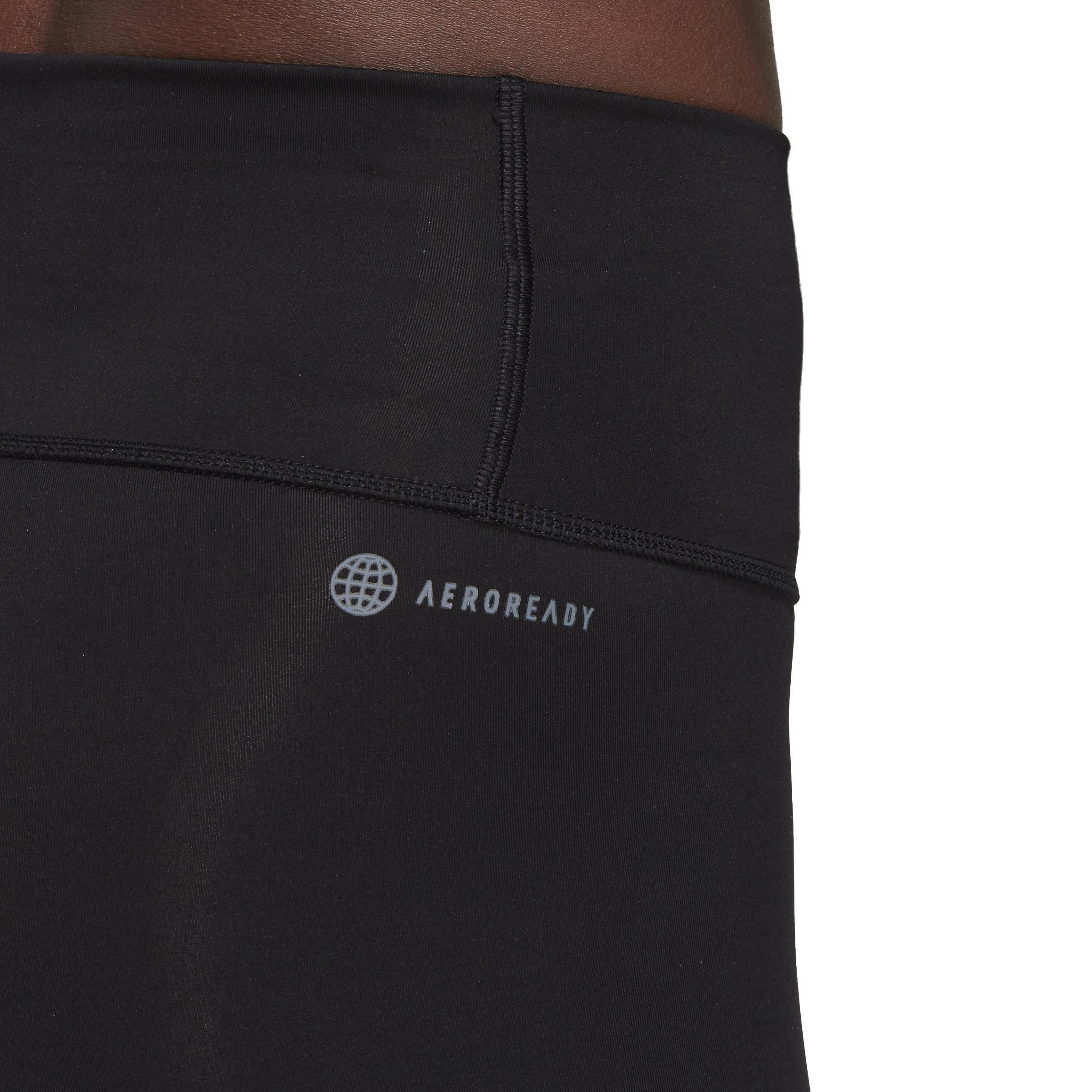 Optime Training Bike Short Leggings, Black, A901_ONE, large image number 6