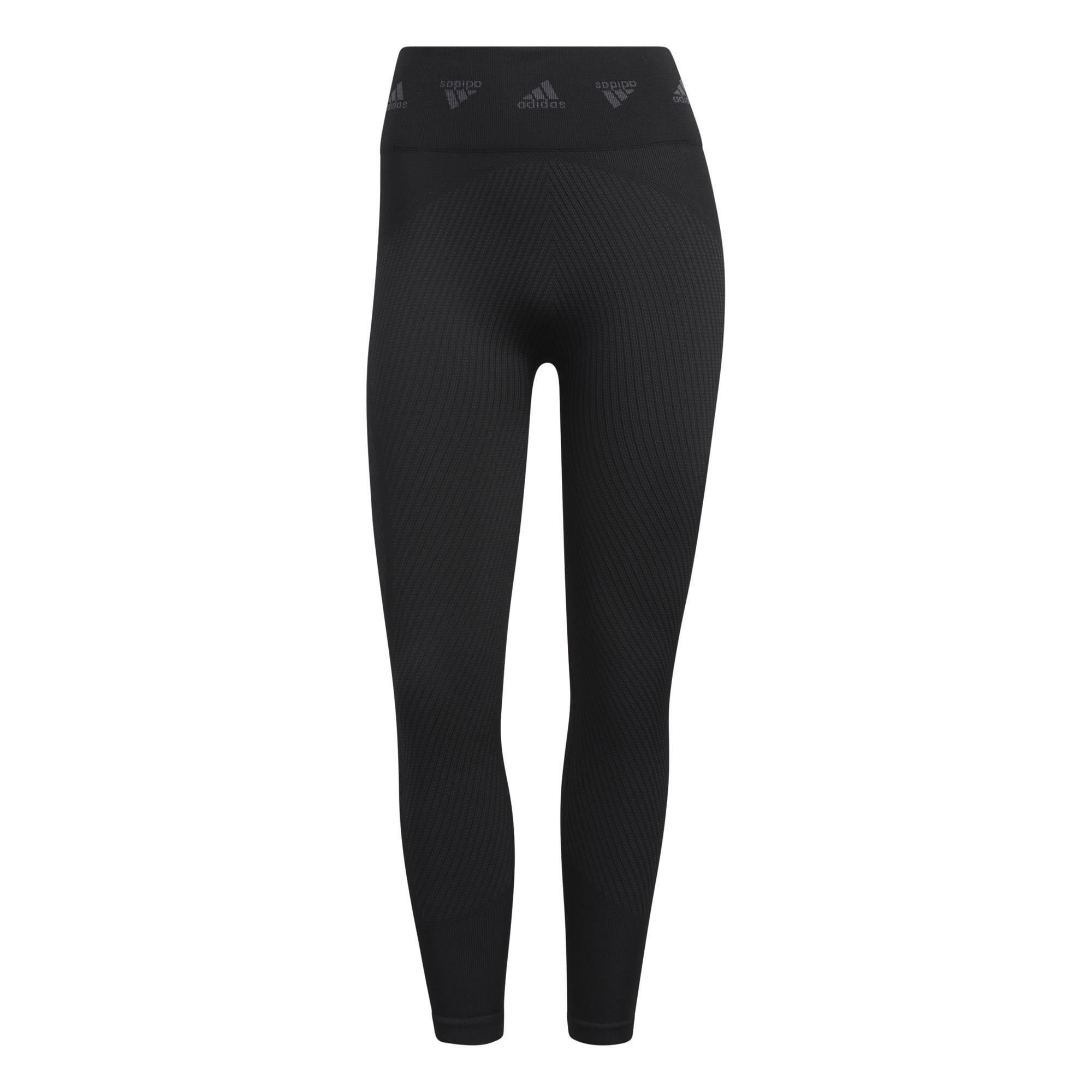 Aeroknit Training 7/8 Leggings, Black, A901_ONE, large image number 3