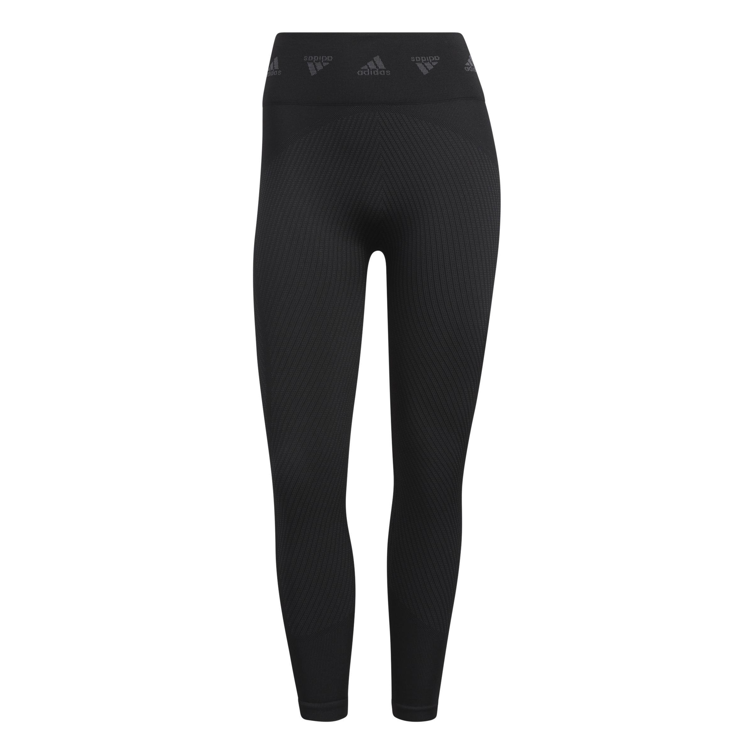 Aeroknit Training 7/8 Leggings, Black, A901_ONE, large image number 4