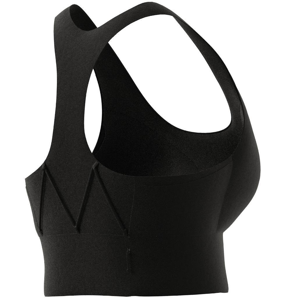 Running Medium-Support Pocket Bra, Black, A901_ONE, large image number 6
