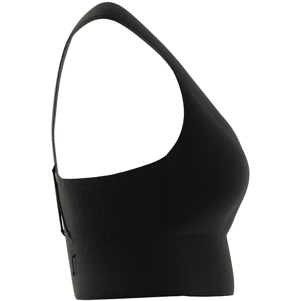 Running Medium-Support Pocket Bra, Black, A901_ONE, large image number 7