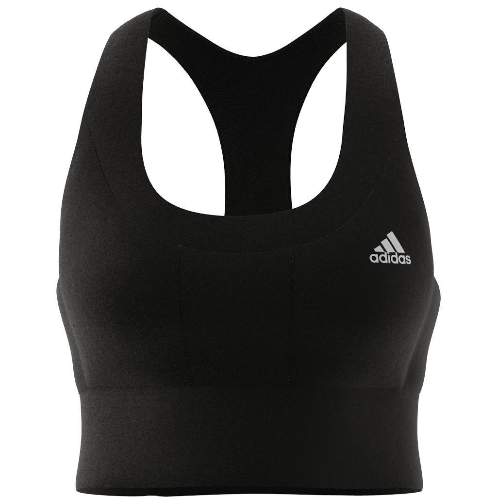 Running Medium-Support Pocket Bra, Black, A901_ONE, large image number 10