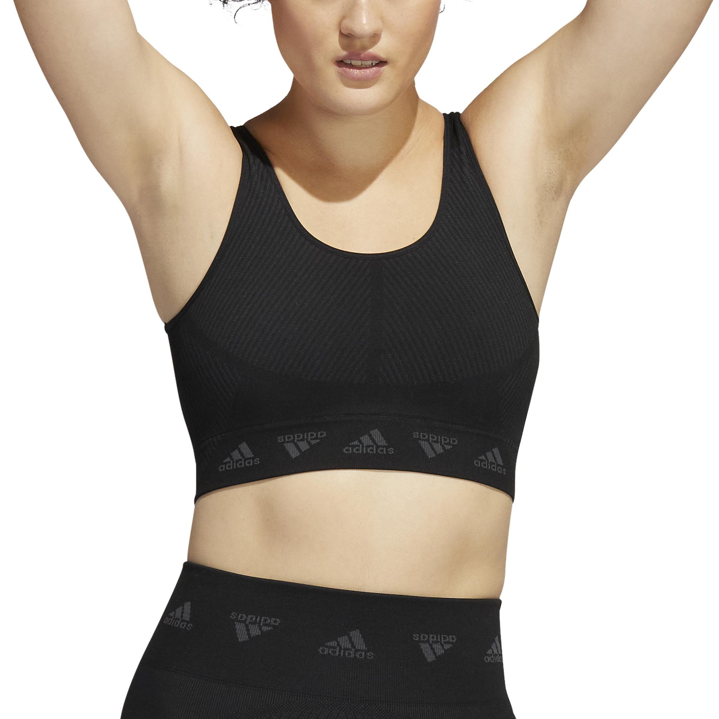 Aeroknit Light-Support Bra, Black, , large image number 4