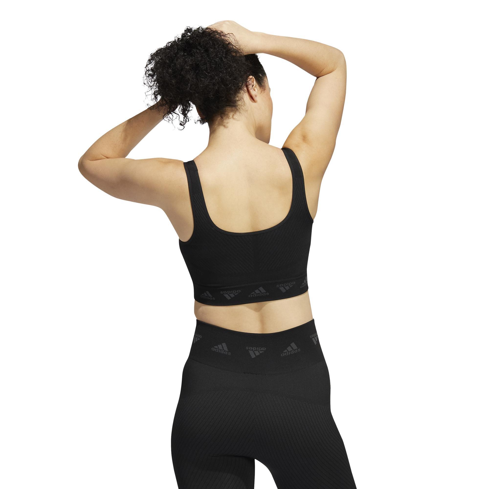 Aeroknit Light-Support Bra, Black, , large image number 7