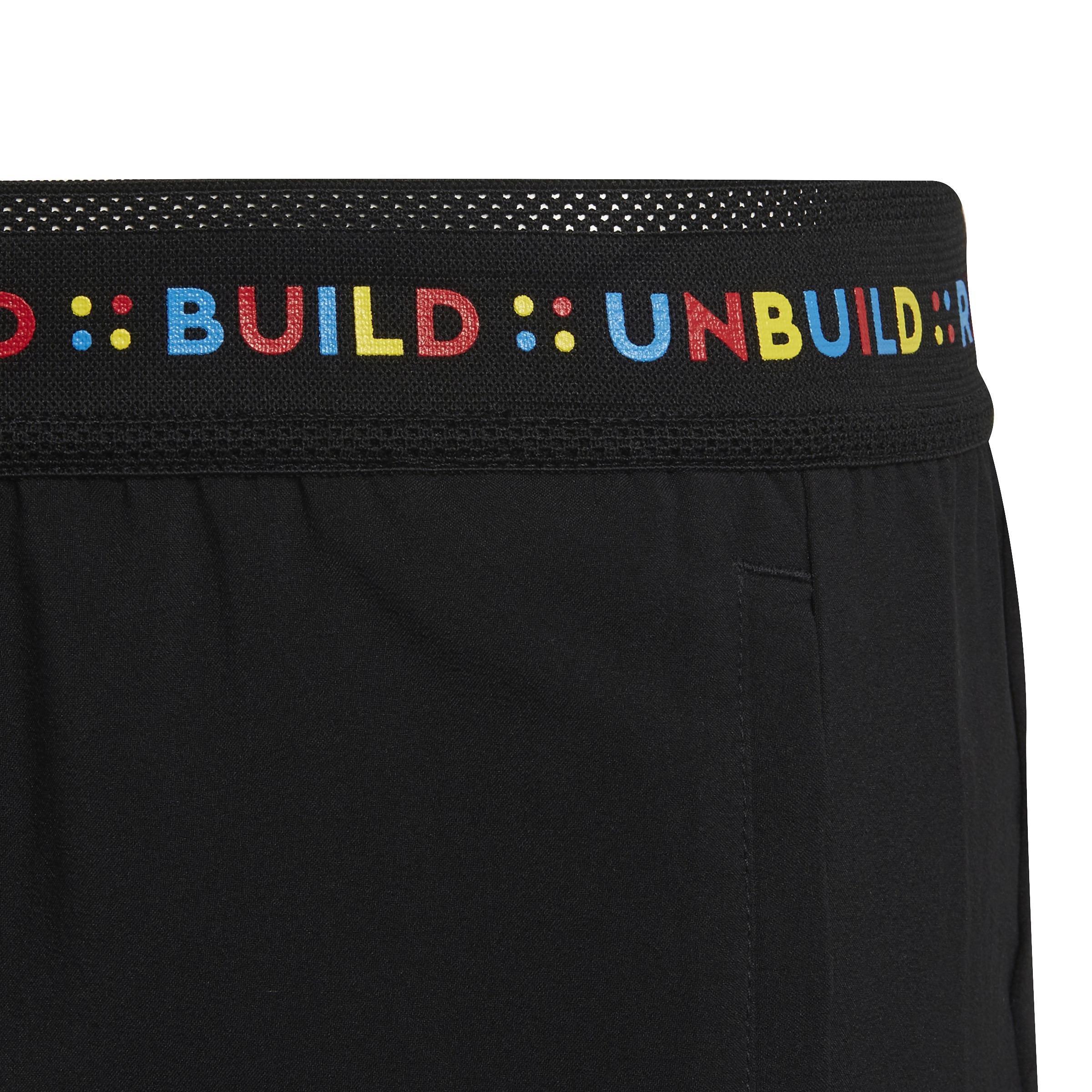 Unisex Lego Play Woven Shorts, Black, A901_ONE, large image number 6