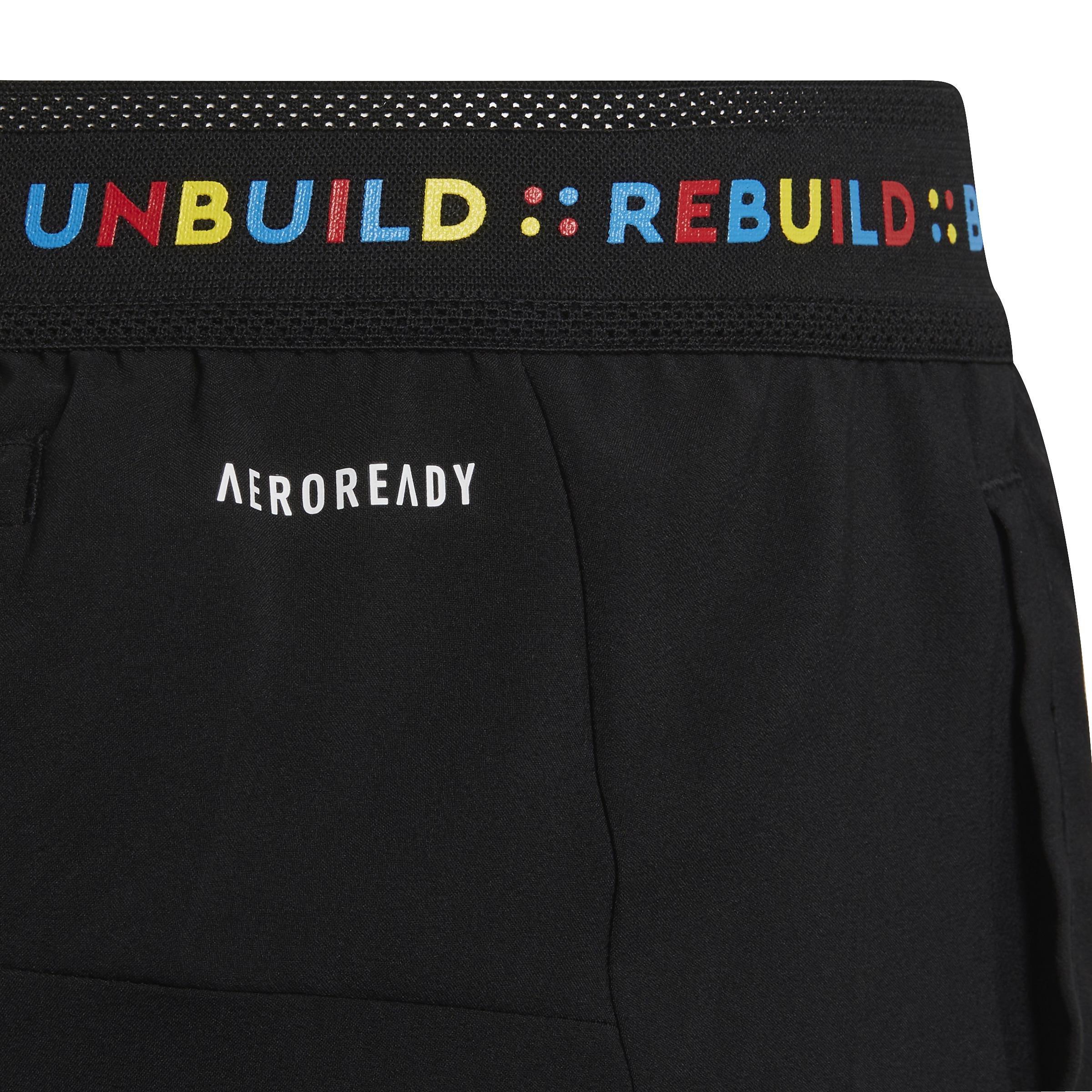 Unisex Lego Play Woven Shorts, Black, A901_ONE, large image number 7