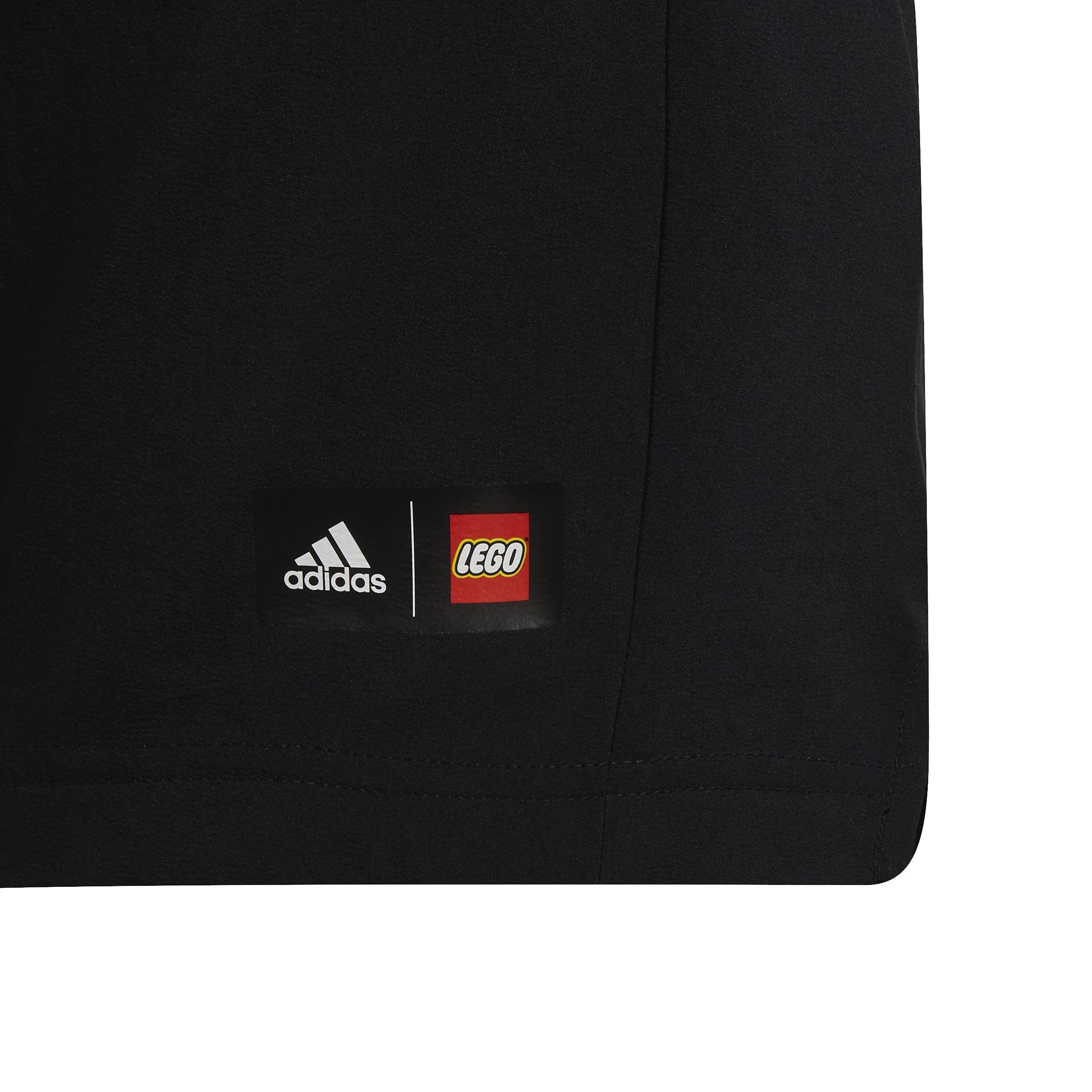 Unisex Lego Play Woven Shorts, Black, A901_ONE, large image number 8