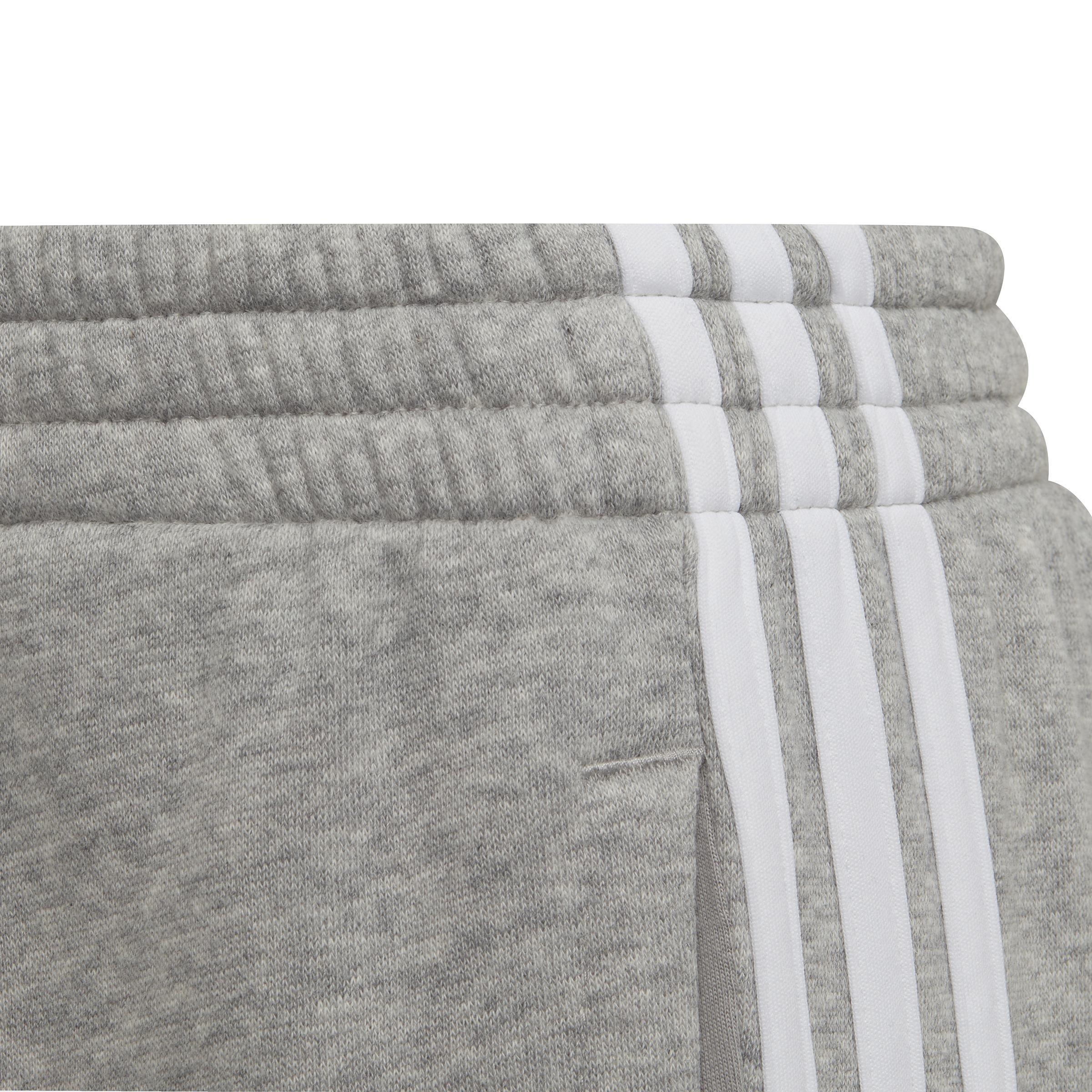 Unisex Kids adidas Essential 3-Stripes Joggers, Grey, A901_ONE, large image number 4