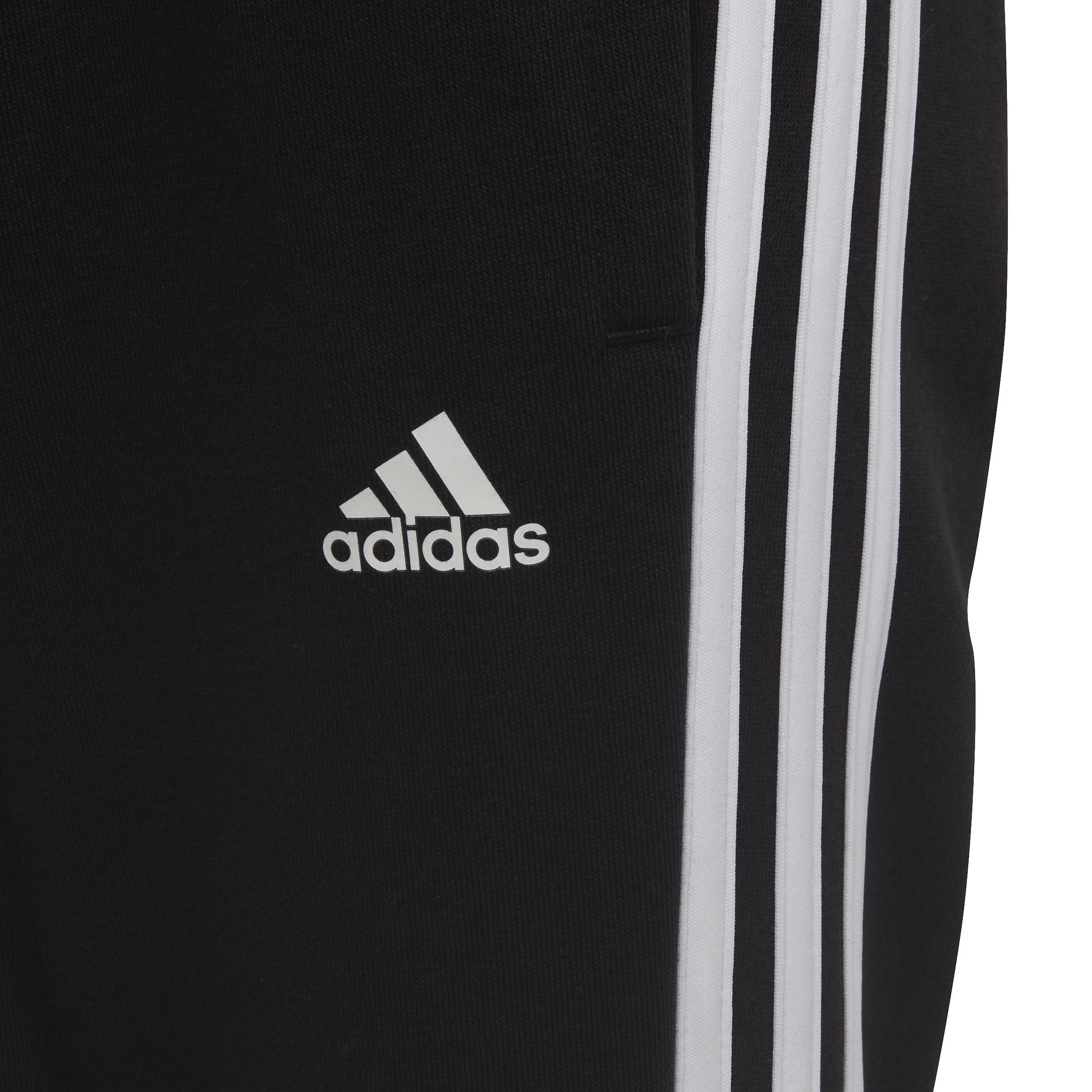 Unisex Kids adidas Essential 3-Stripes Joggers, Black, A901_ONE, large image number 5