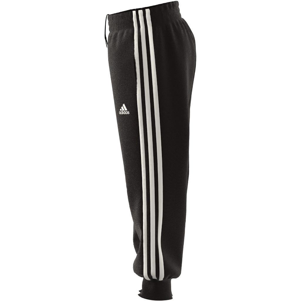 Unisex Kids adidas Essential 3-Stripes Joggers, Black, A901_ONE, large image number 9
