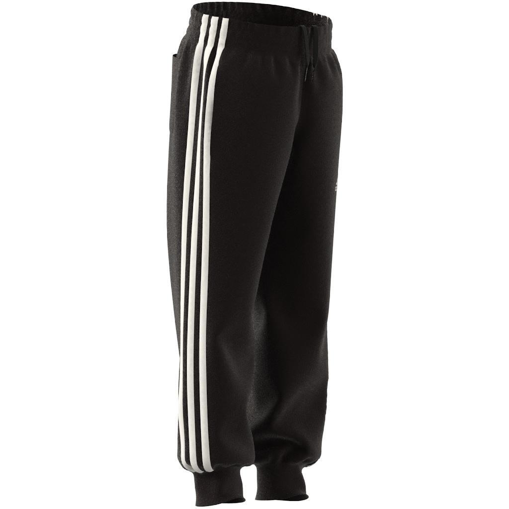 Unisex Kids adidas Essential 3-Stripes Joggers, Black, , large image number 10