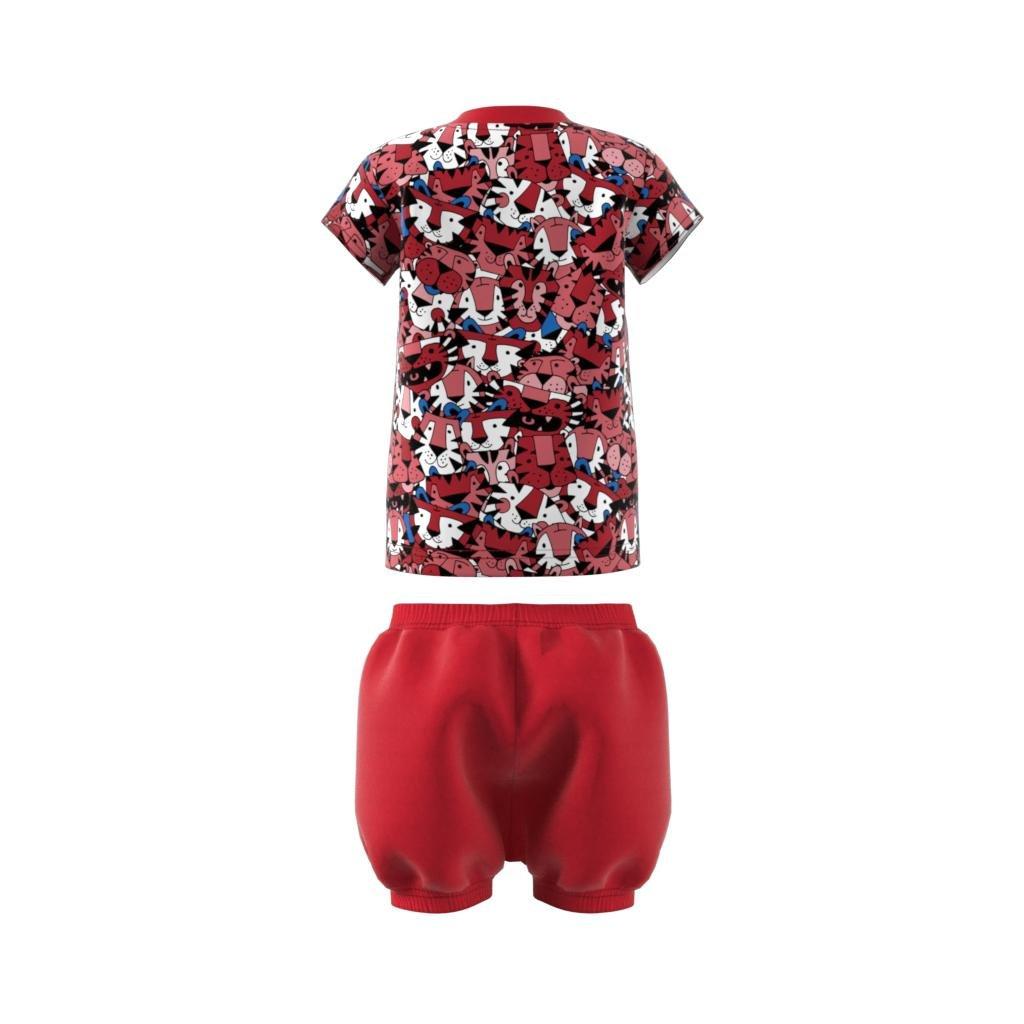Kids Marimekko Graphic Summer Set, Pink, , large image number 2