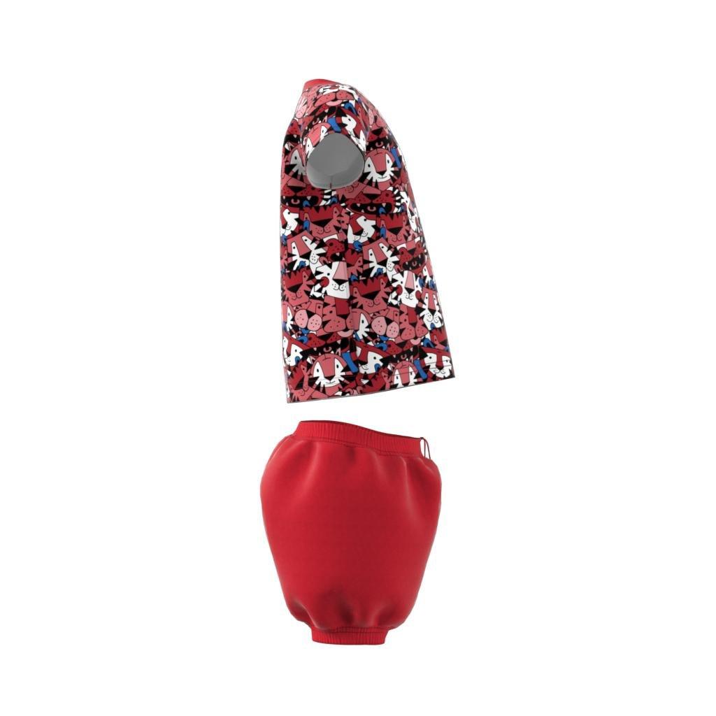 Kids Marimekko Graphic Summer Set, Pink, , large image number 3