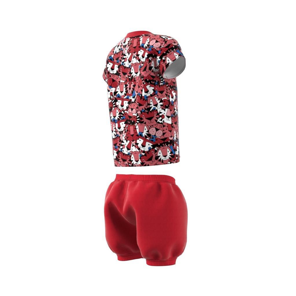 Kids Marimekko Graphic Summer Set, Pink, A901_ONE, large image number 6