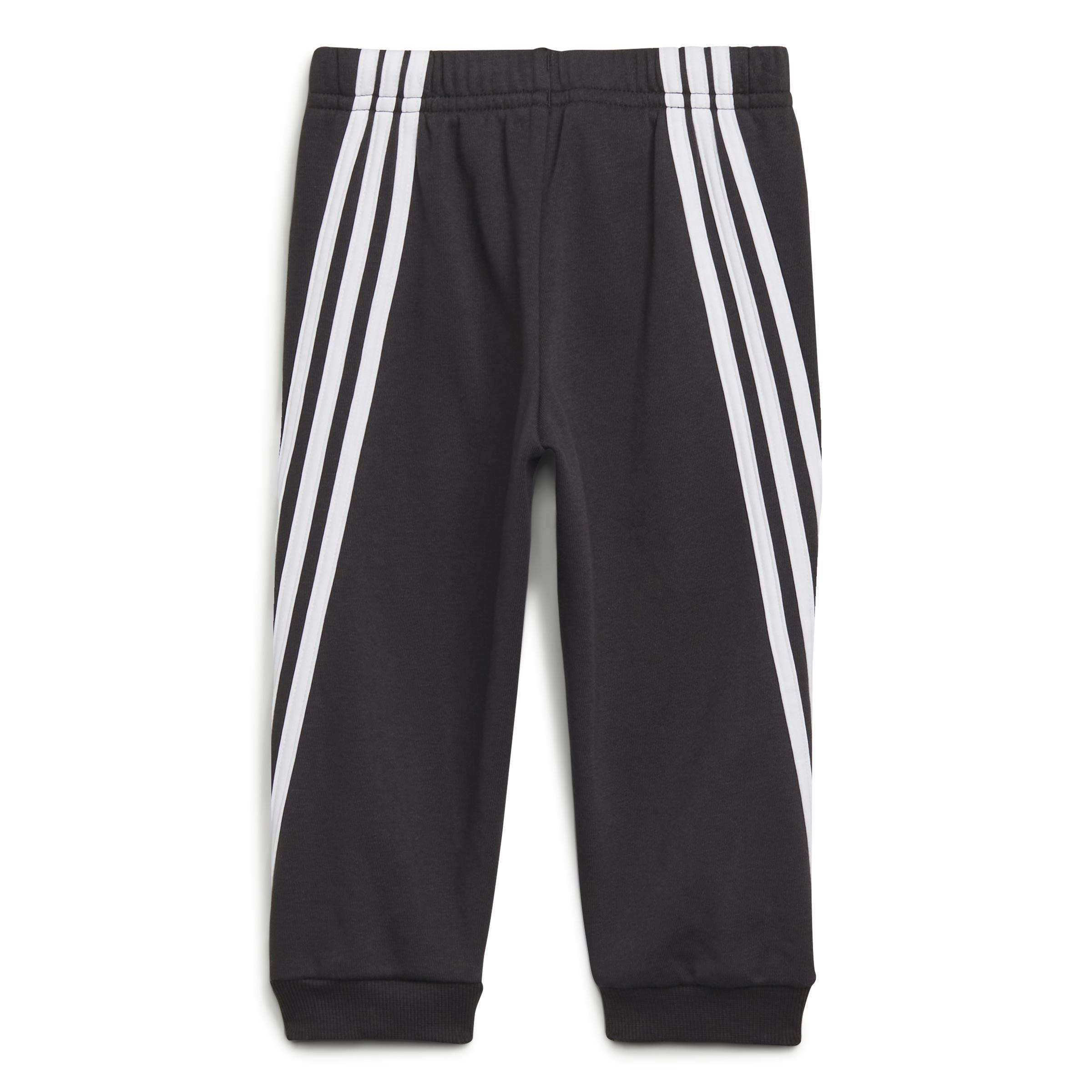 Unisex Kids Future Icons 3-Stripes Jogger Set, Black, , large image number 4