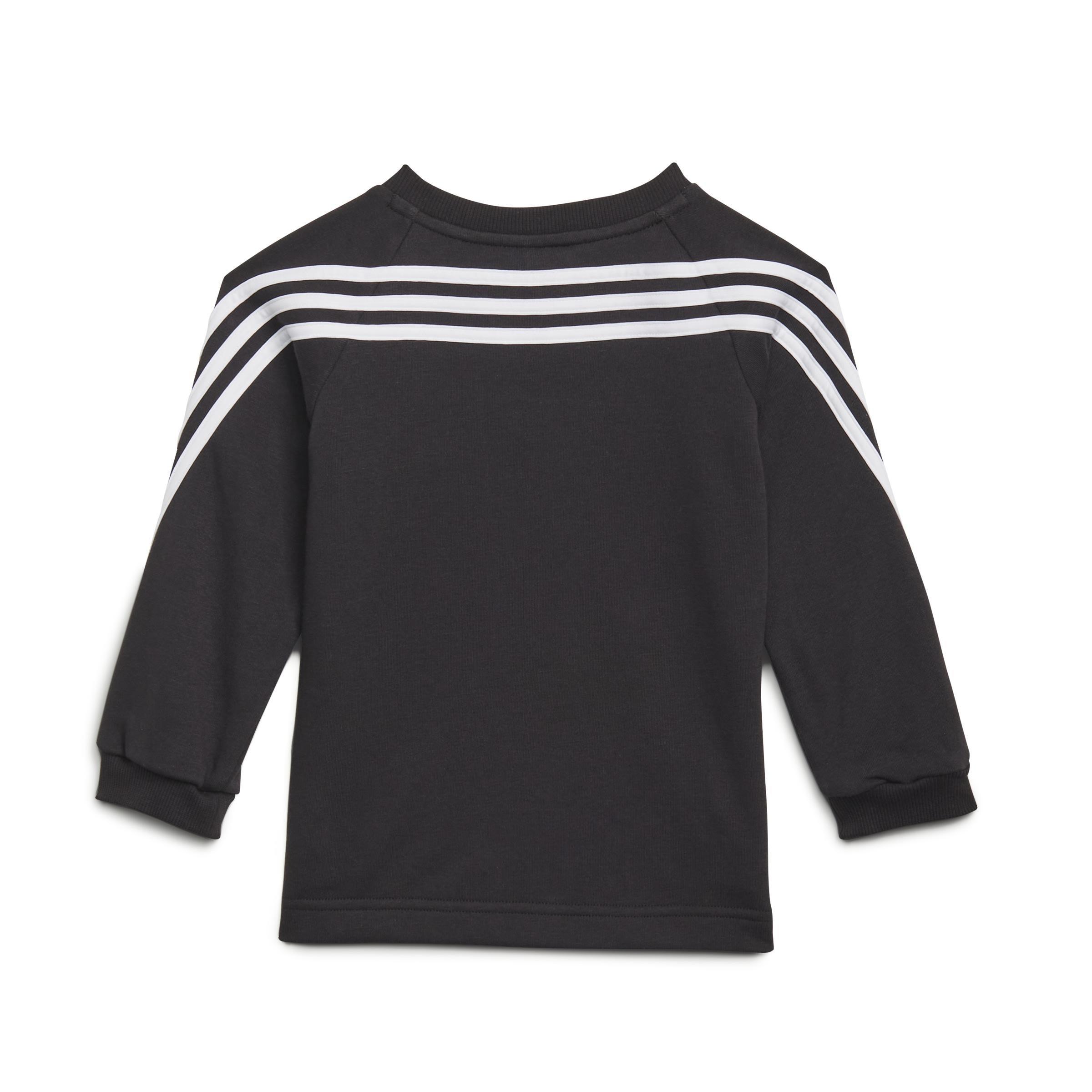 Unisex Kids Future Icons 3-Stripes Jogger Set, Black, , large image number 5