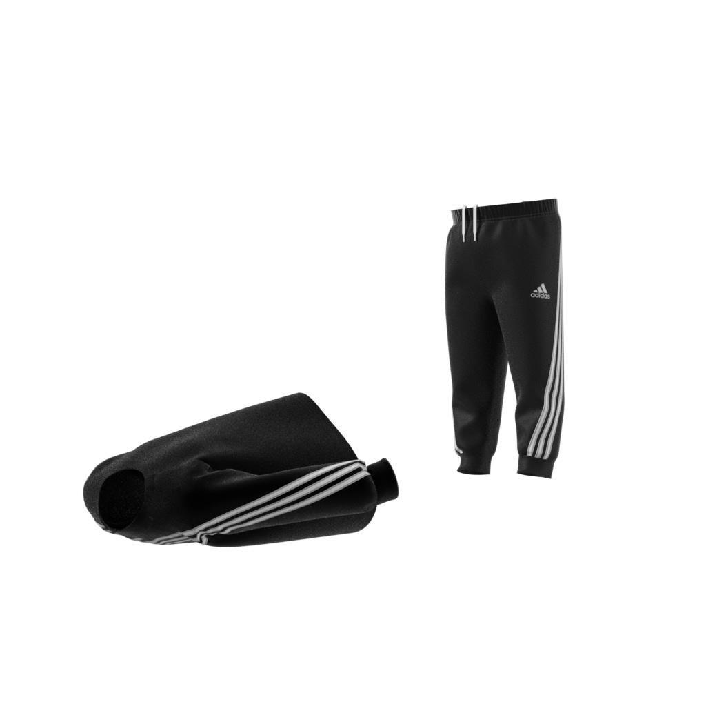 Unisex Kids Future Icons 3-Stripes Jogger Set, Black, , large image number 11