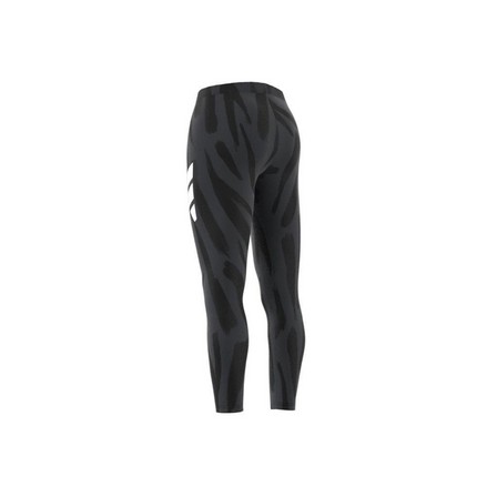 Women Sportswear Future Icons Feel Fierce Graphic Leggings, Black, A901_ONE, large image number 6
