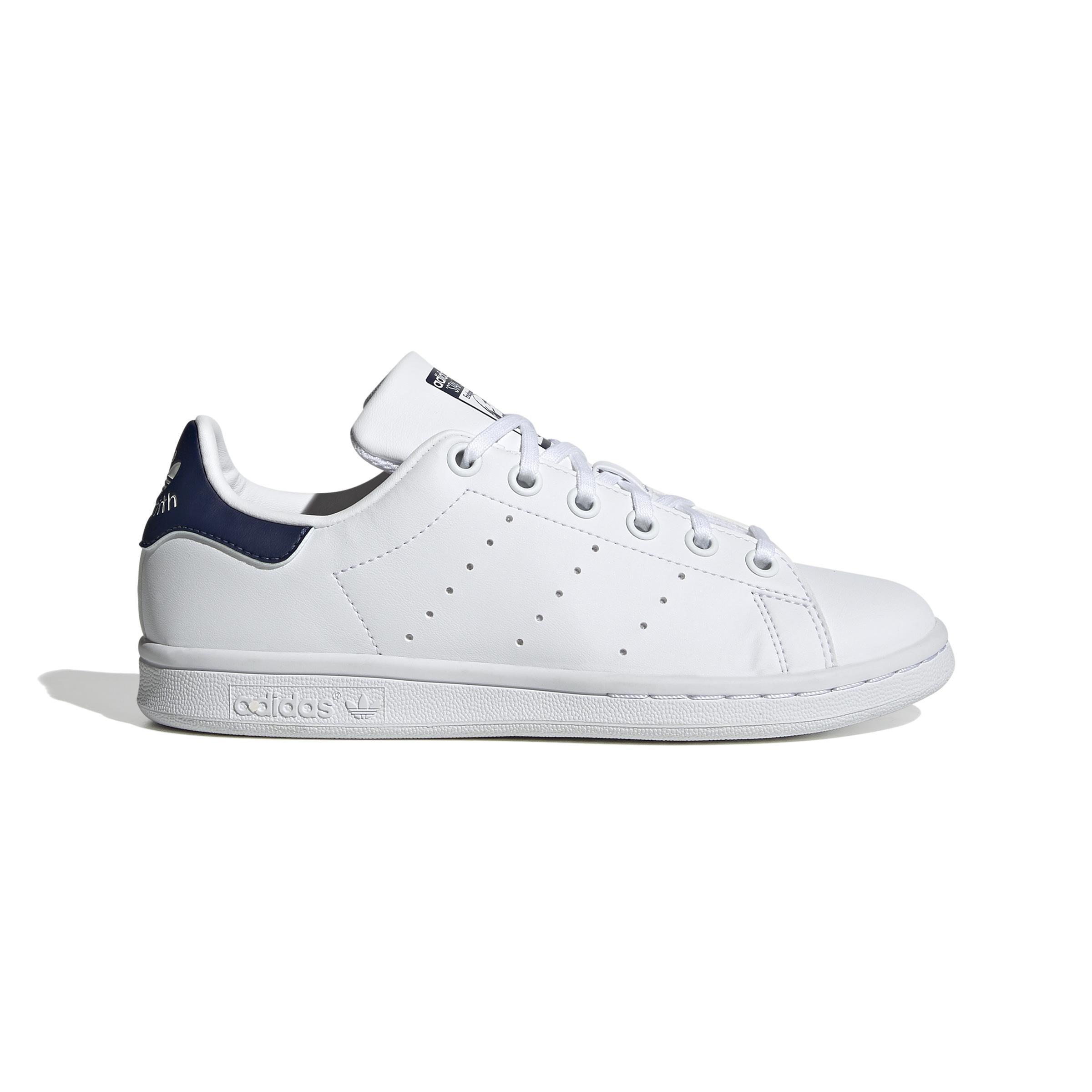 Unisex Kids Stan Smith Shoes, White, A901_ONE, large image number 0