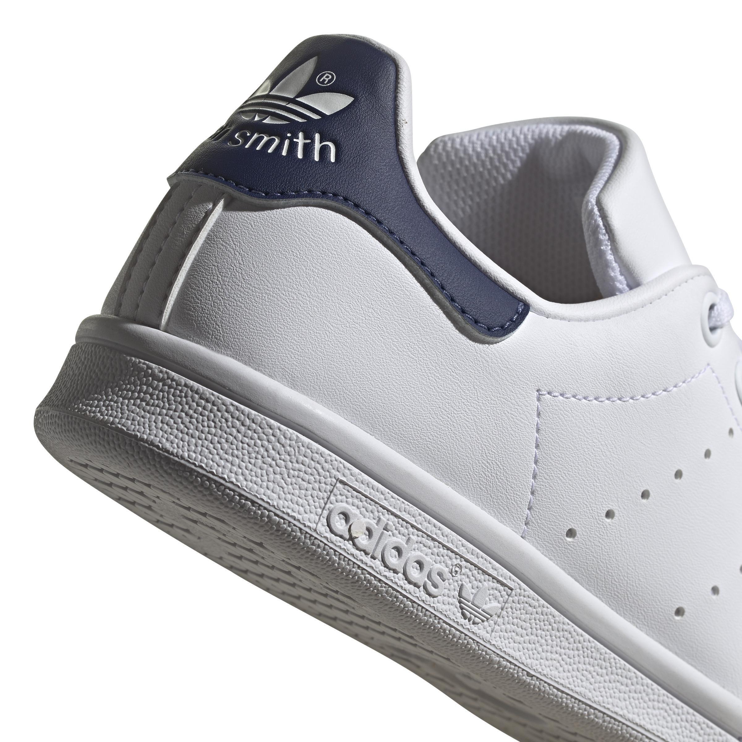 Unisex Kids Stan Smith Shoes, White, A901_ONE, large image number 5