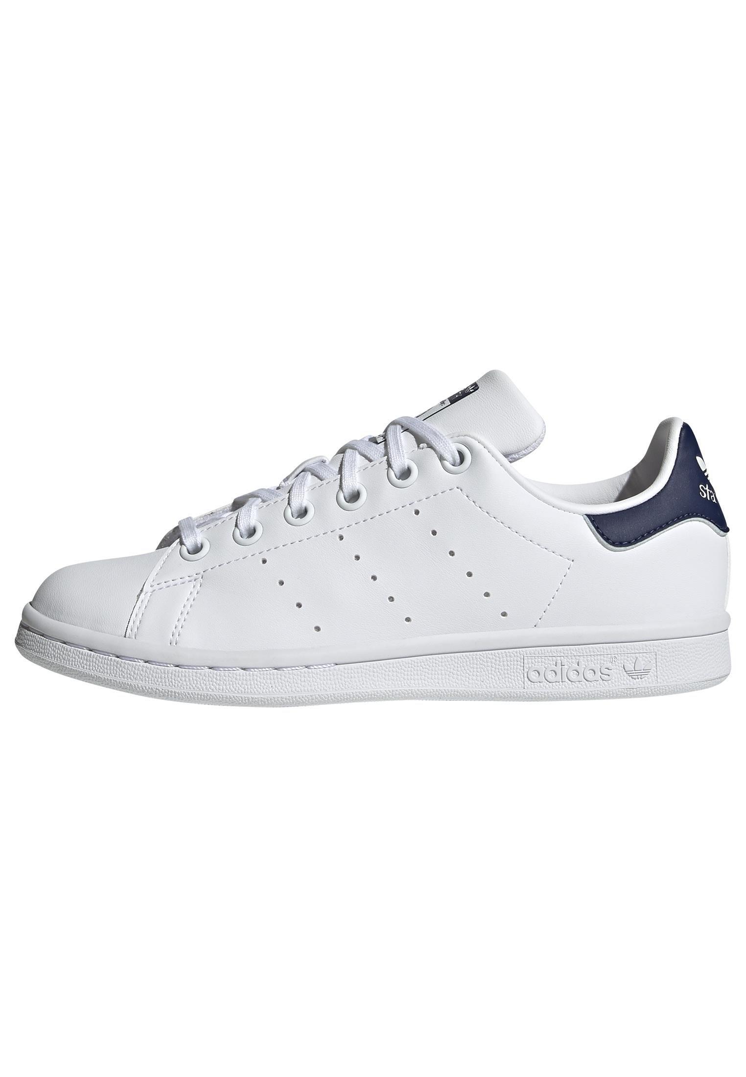 Unisex Kids Stan Smith Shoes, White, A901_ONE, large image number 14