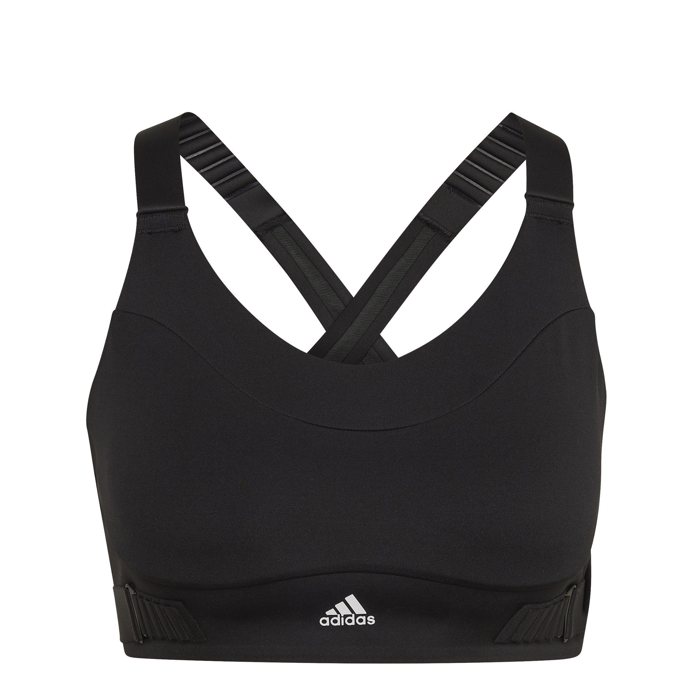 Fastimpact Luxe Run High-Support Bra, Black, , large image number 1