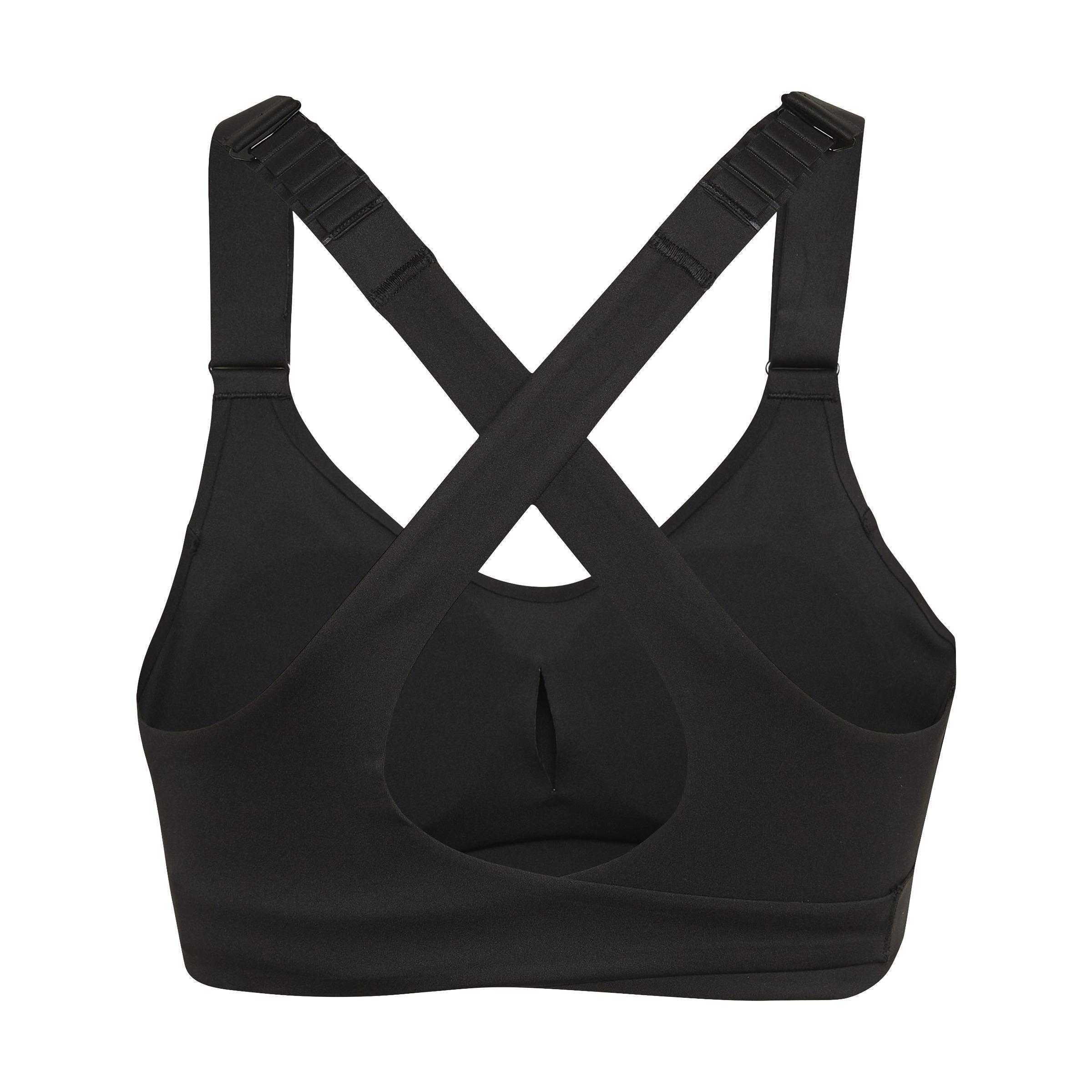 Fastimpact Luxe Run High-Support Bra, Black, , large image number 2