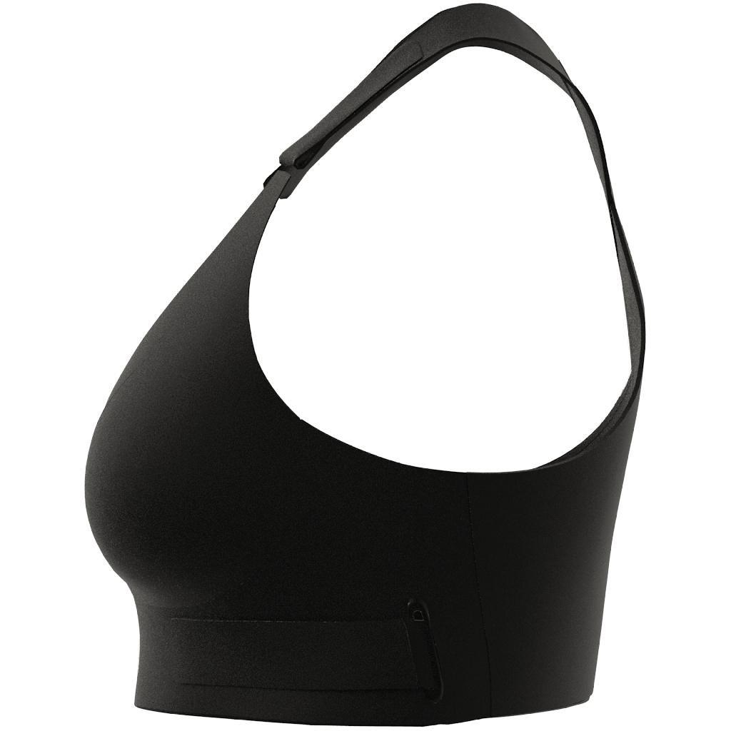 Fastimpact Luxe Run High-Support Bra, Black, , large image number 5