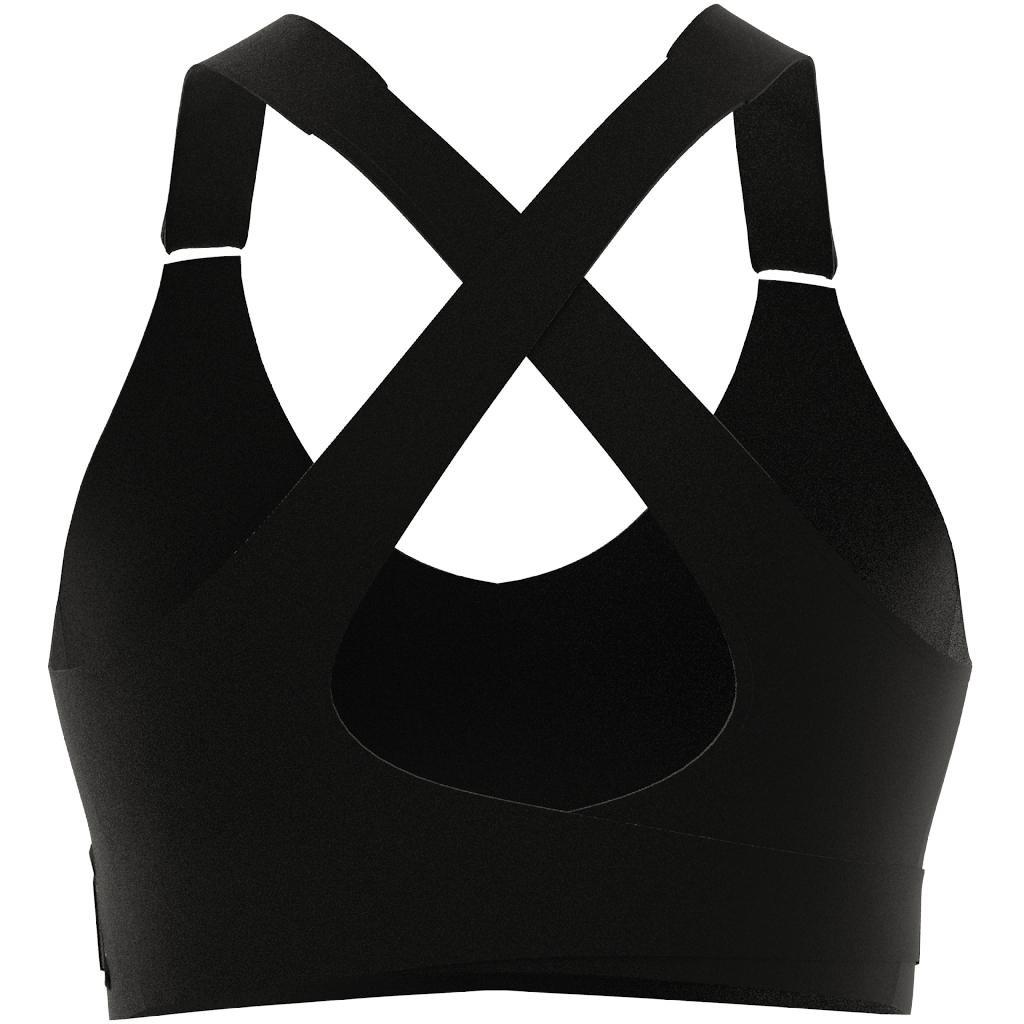 Fastimpact Luxe Run High-Support Bra, Black, , large image number 6