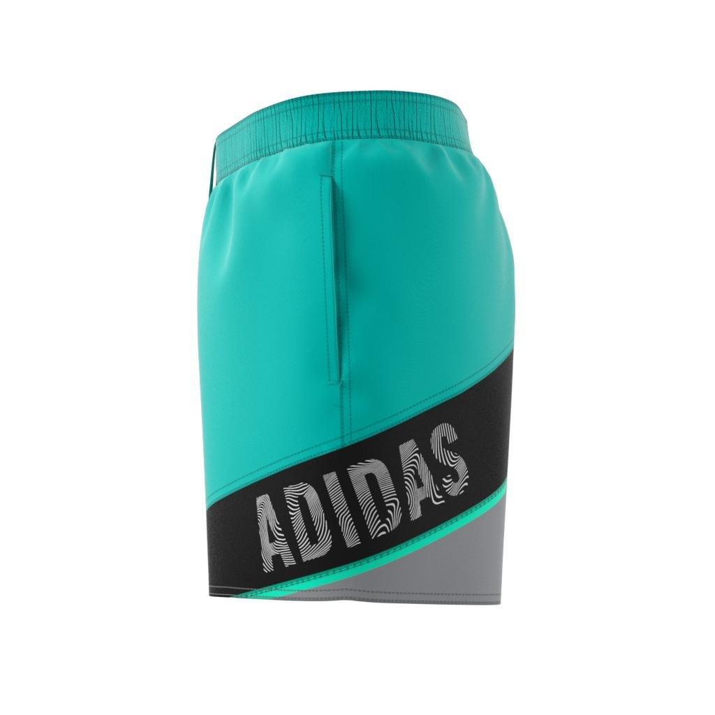Wording Swim Shorts, Turquoise, , large image number 14