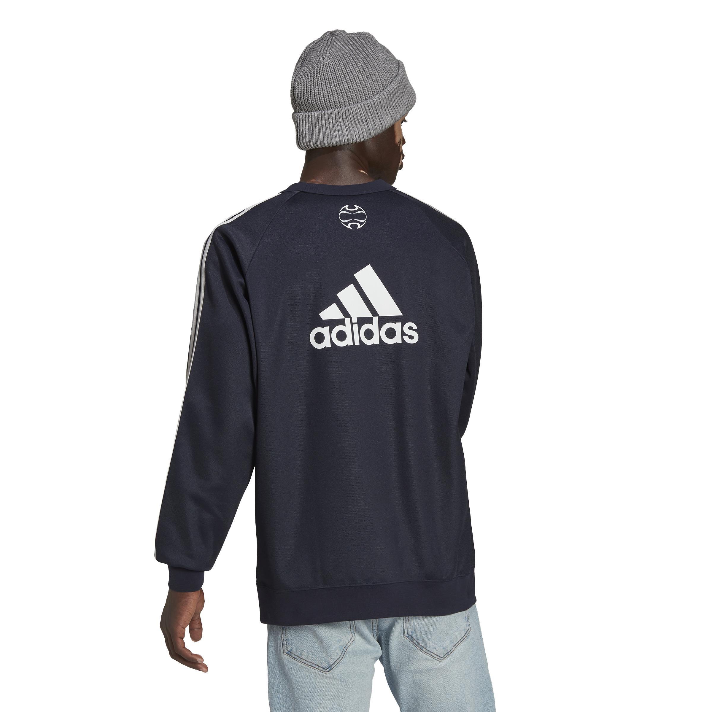 Real Madrid Teamgeist Crew Sweatshirt, Blue, A901_ONE, large image number 5