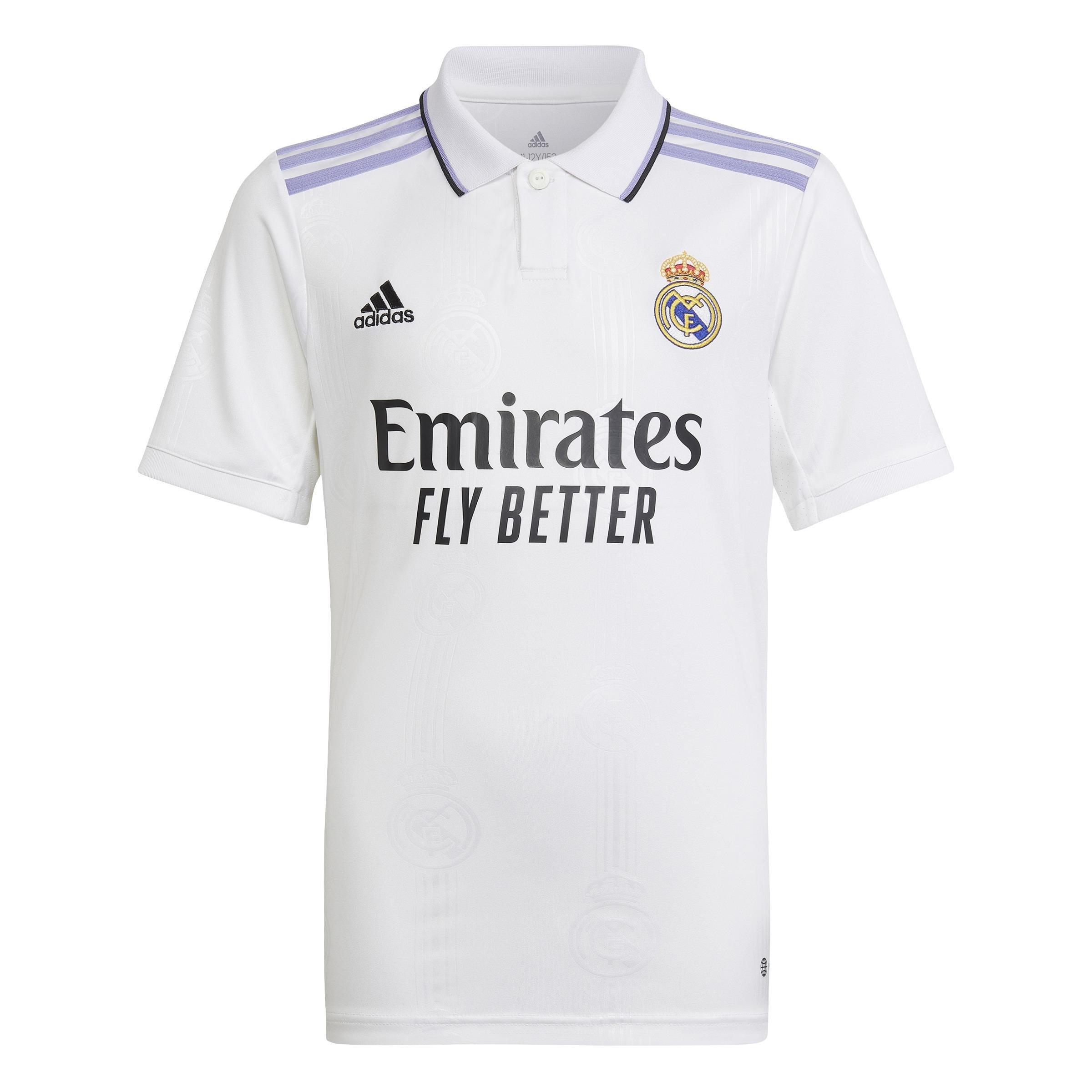 Kids Real Madrid 22/23 Home Jersey, White, , large image number 1
