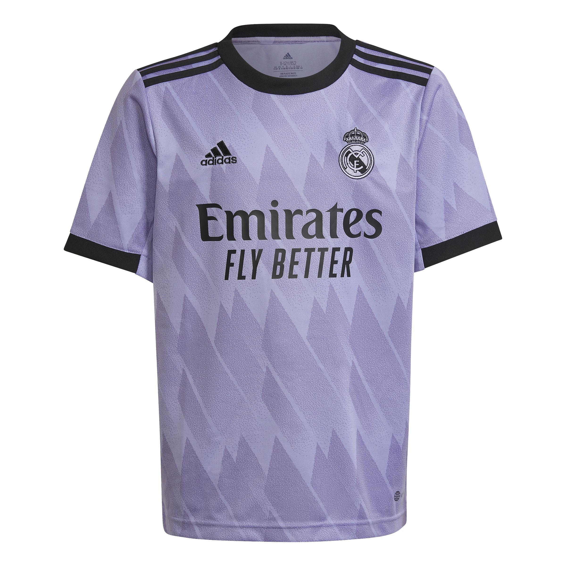 Kids Real Madrid 22/23 Away Jersey, Purple, , large image number 1