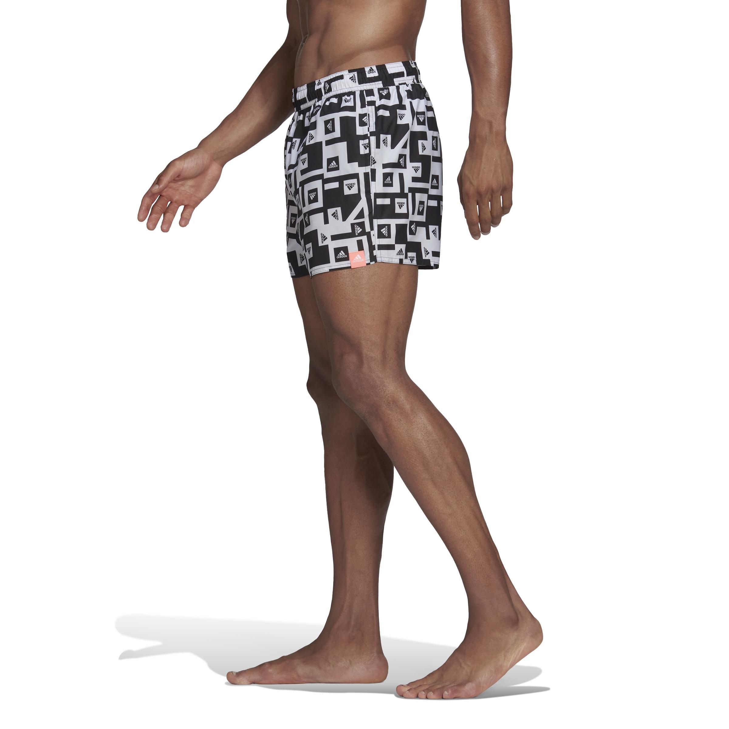 Graphic Swim Shorts, Black, A901_ONE, large image number 2